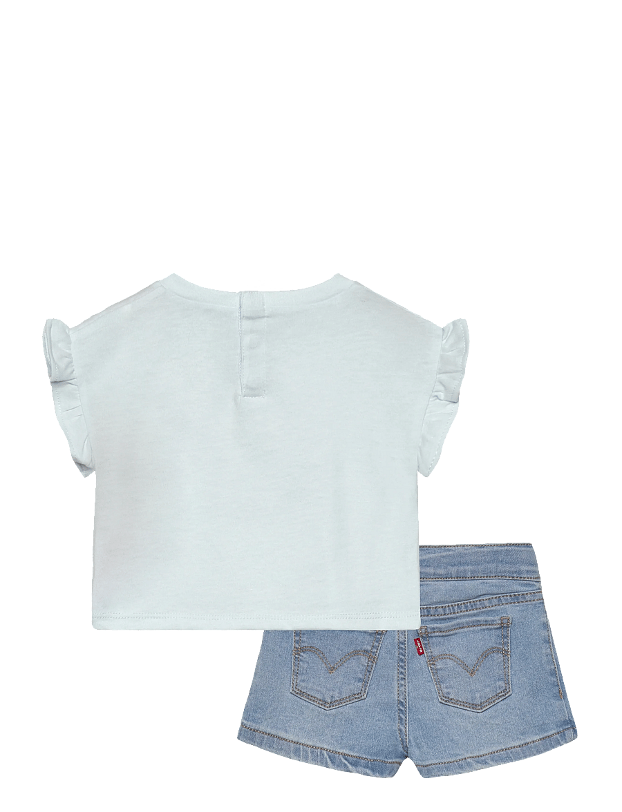 Levi's - Levi's® Cowboy Bear Tee and Pleated Shorts 2-Piece Set - sets mit kurzärmeligem t-shirt - country air - 1