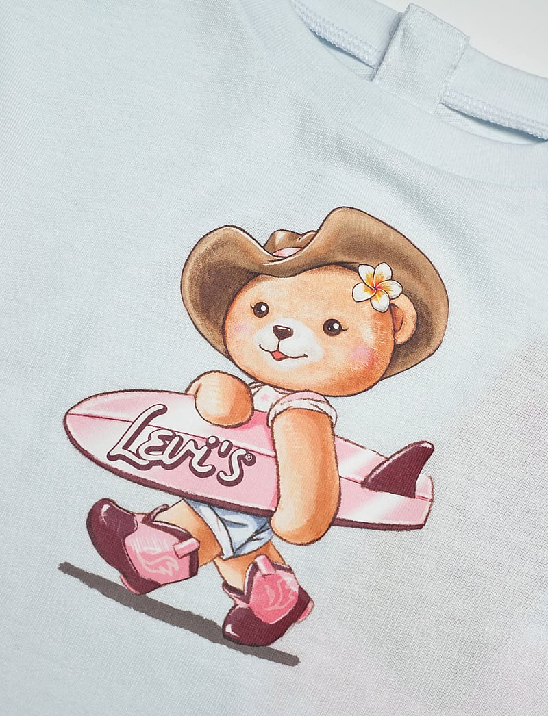 Levi's - Levi's® Cowboy Bear Tee and Pleated Shorts 2-Piece Set - sets mit kurzärmeligem t-shirt - country air - 2