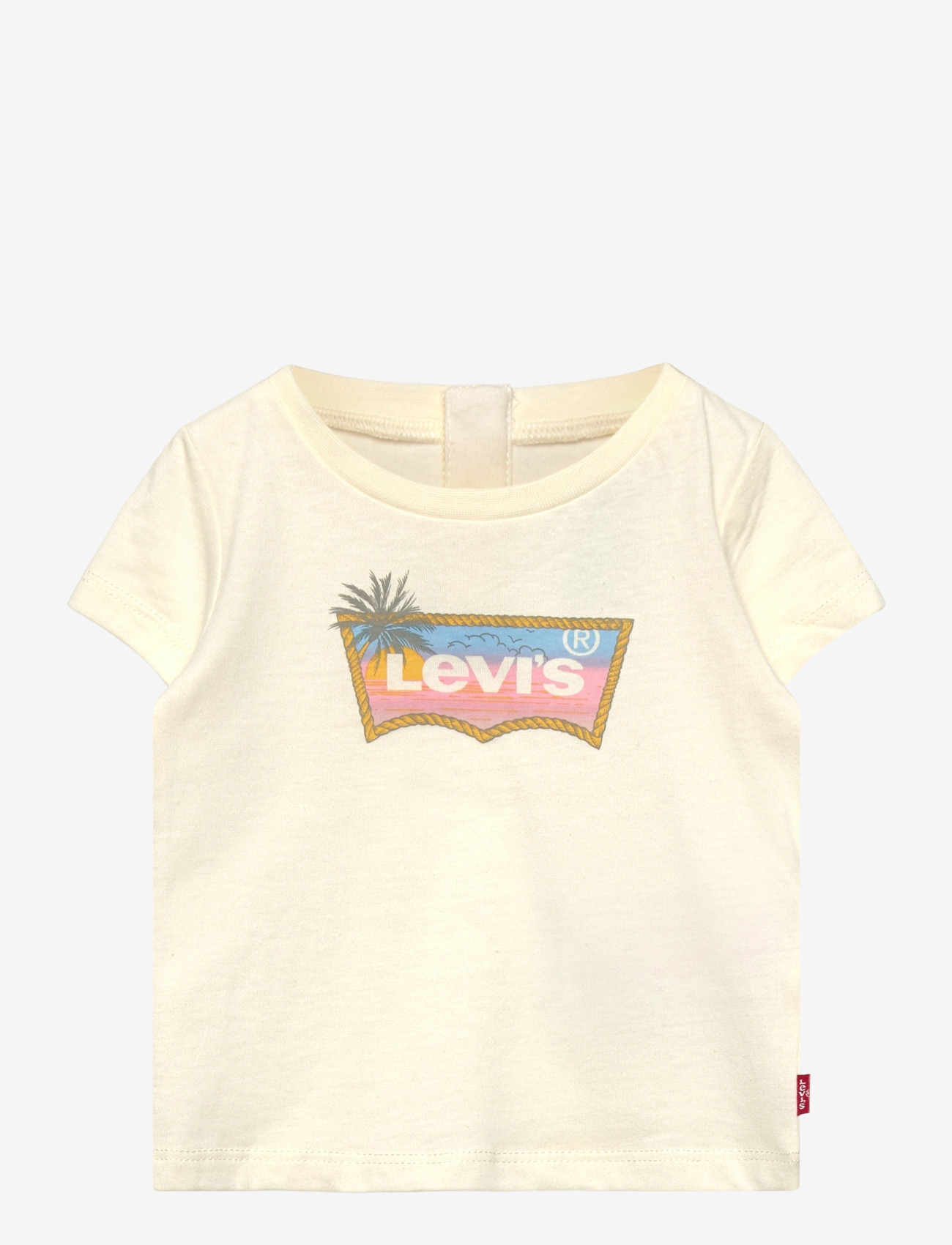 Levi's - LVG OMBRE BATWING SS TEE - kurzärmelige - antique white - 0