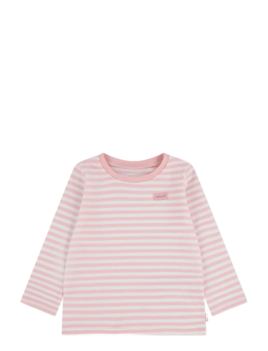 Levi's - LS-L/S TEE - langærmede t-shirts - powder pink - 0