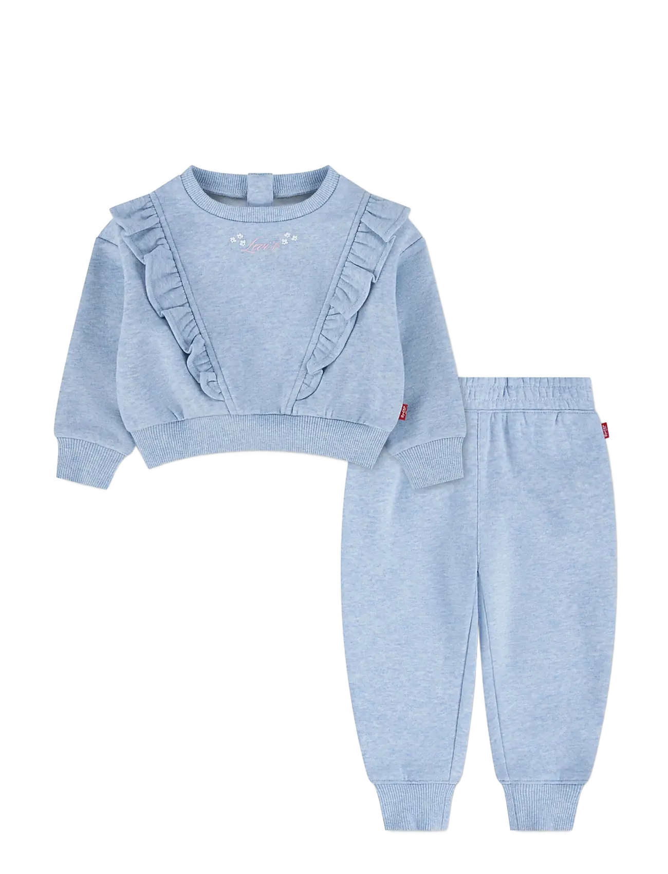 Levi's F8-FLEECE PANT SET - Dressikomplektid - LEVI'S SKYWAY HEATHER / blue
