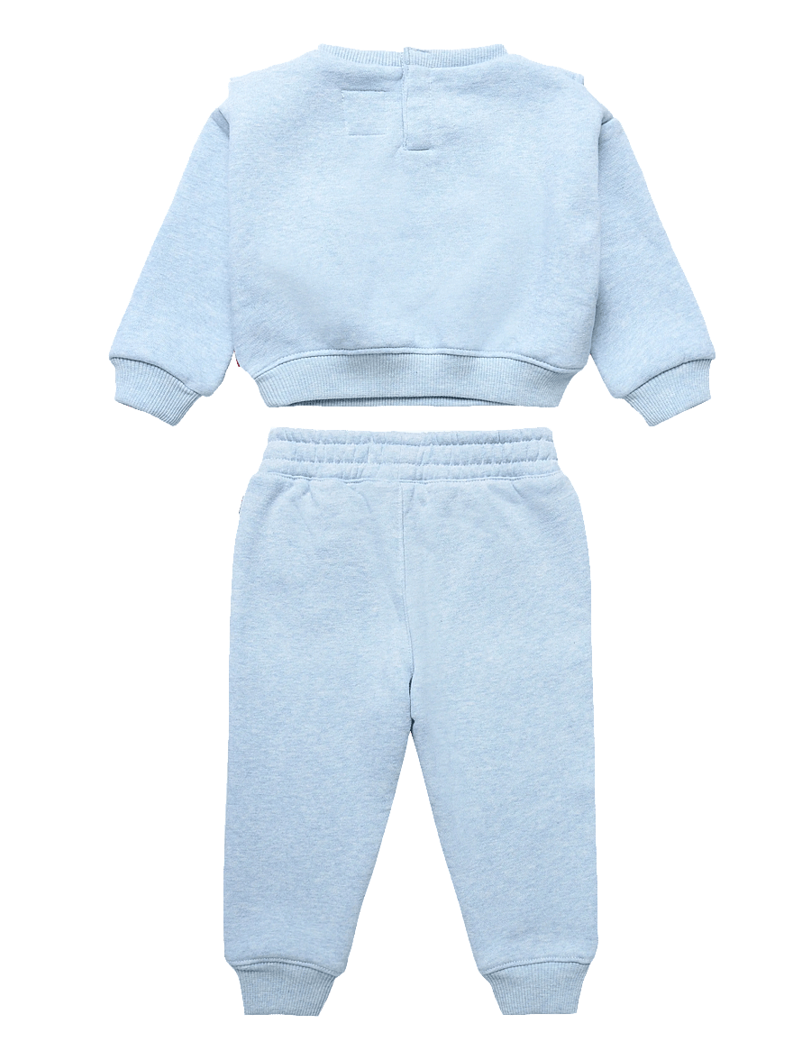 Levi's - F8-FLEECE PANT SET - sportanzüge - levi's skyway heather - 1