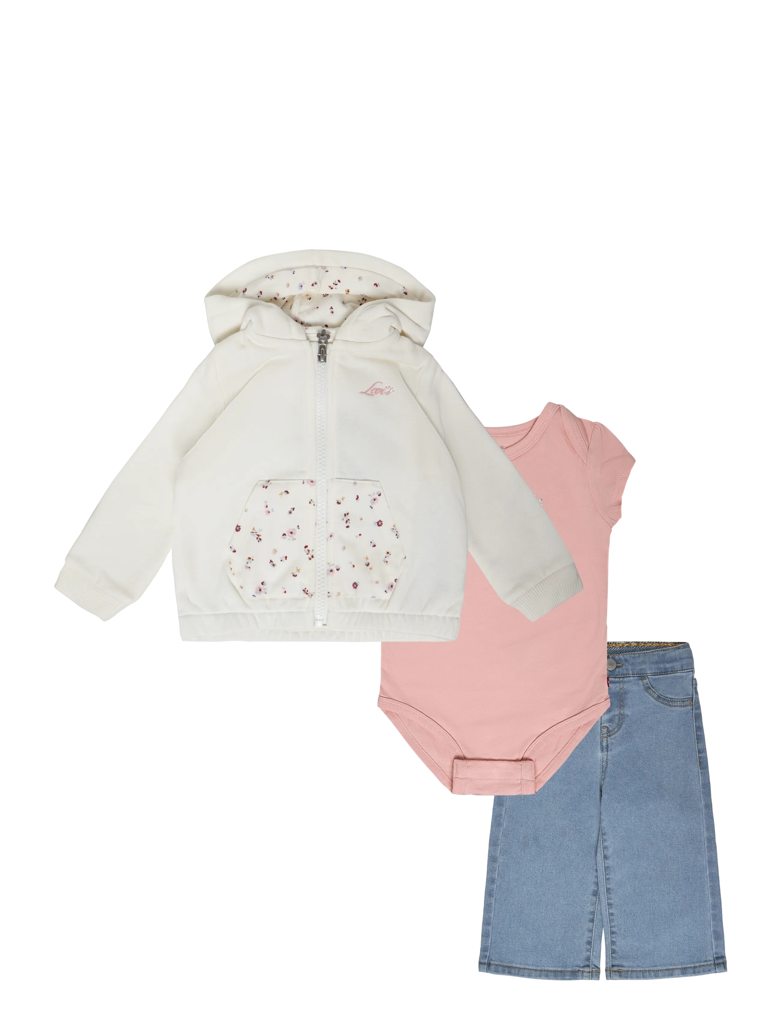 Levi's 3P-3PC PANT SET - Vaata kõiki - POWDER PINK / pink/rose