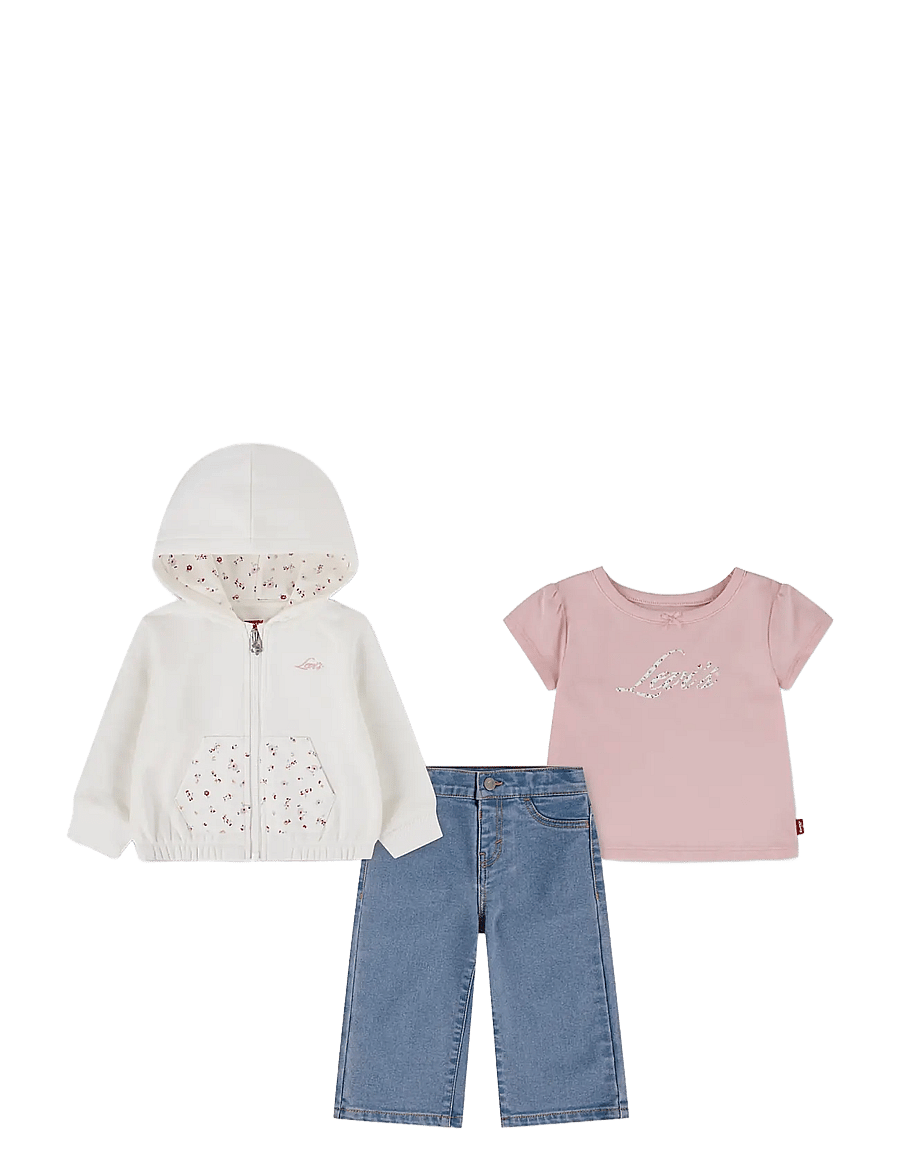 Levi's - 3P-3PC PANT SET - powder pink - 0