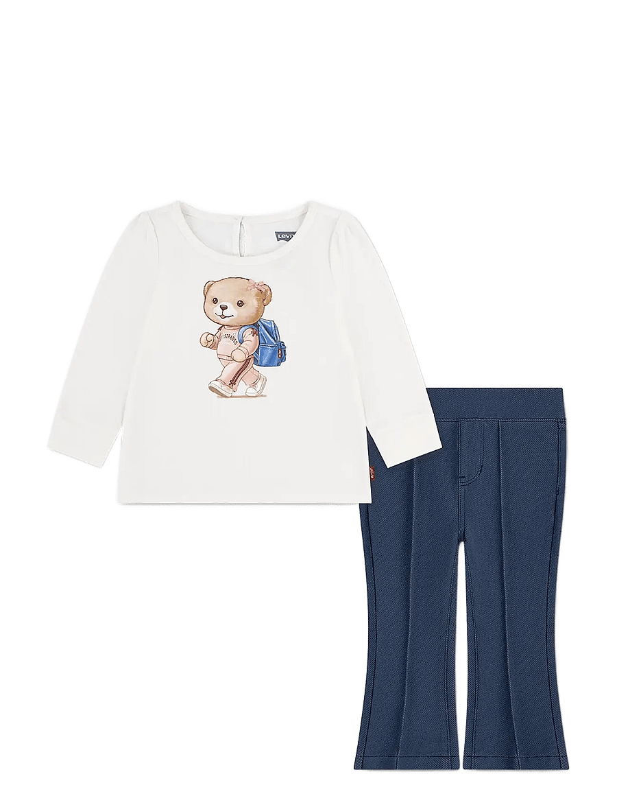 Levi's - PH-PANT SET - sæt med langærmet t-shirt - levi's egret - 0