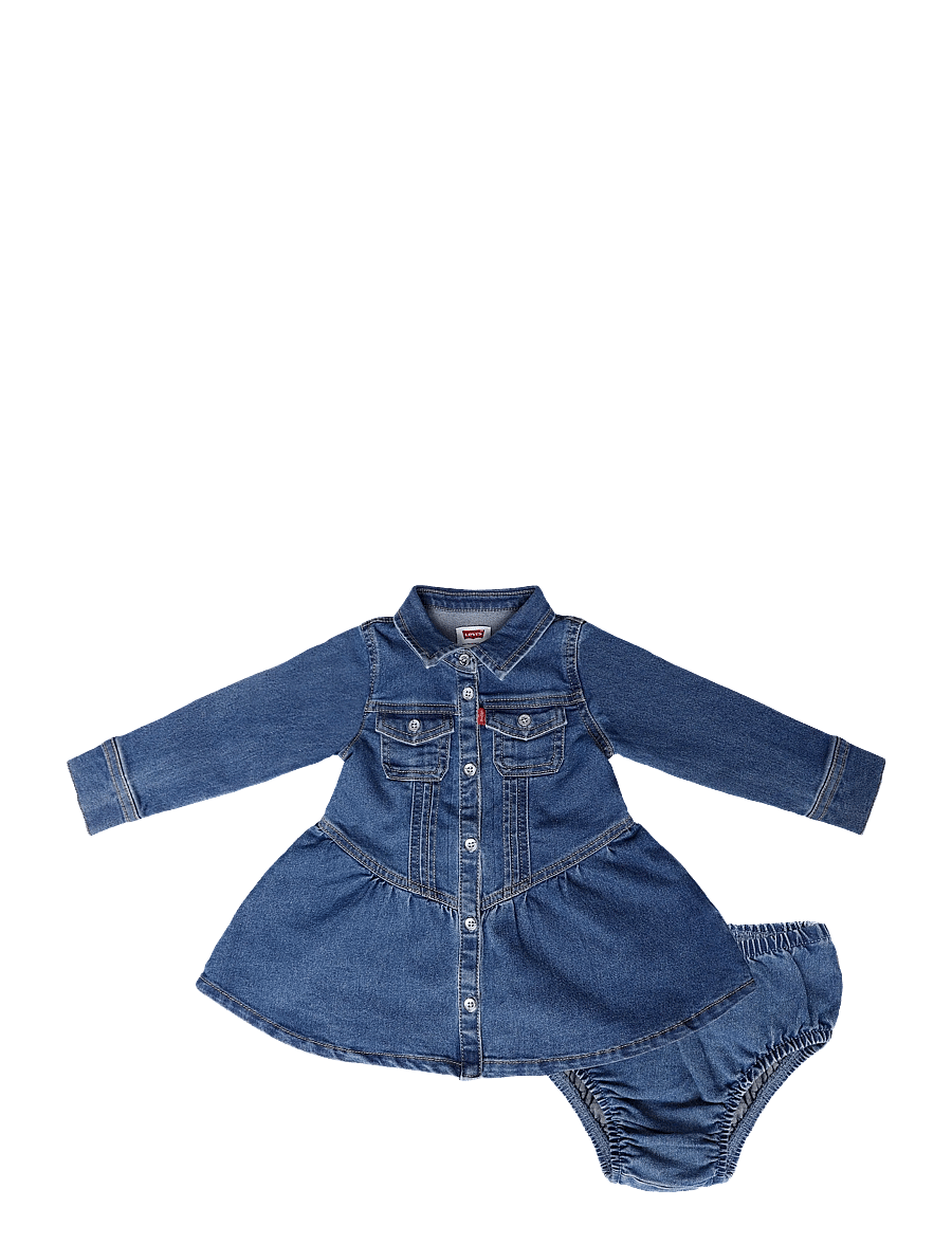 Levi's - DR-DRESS - pikkade varrukatega beebikleidid - lasso - 0