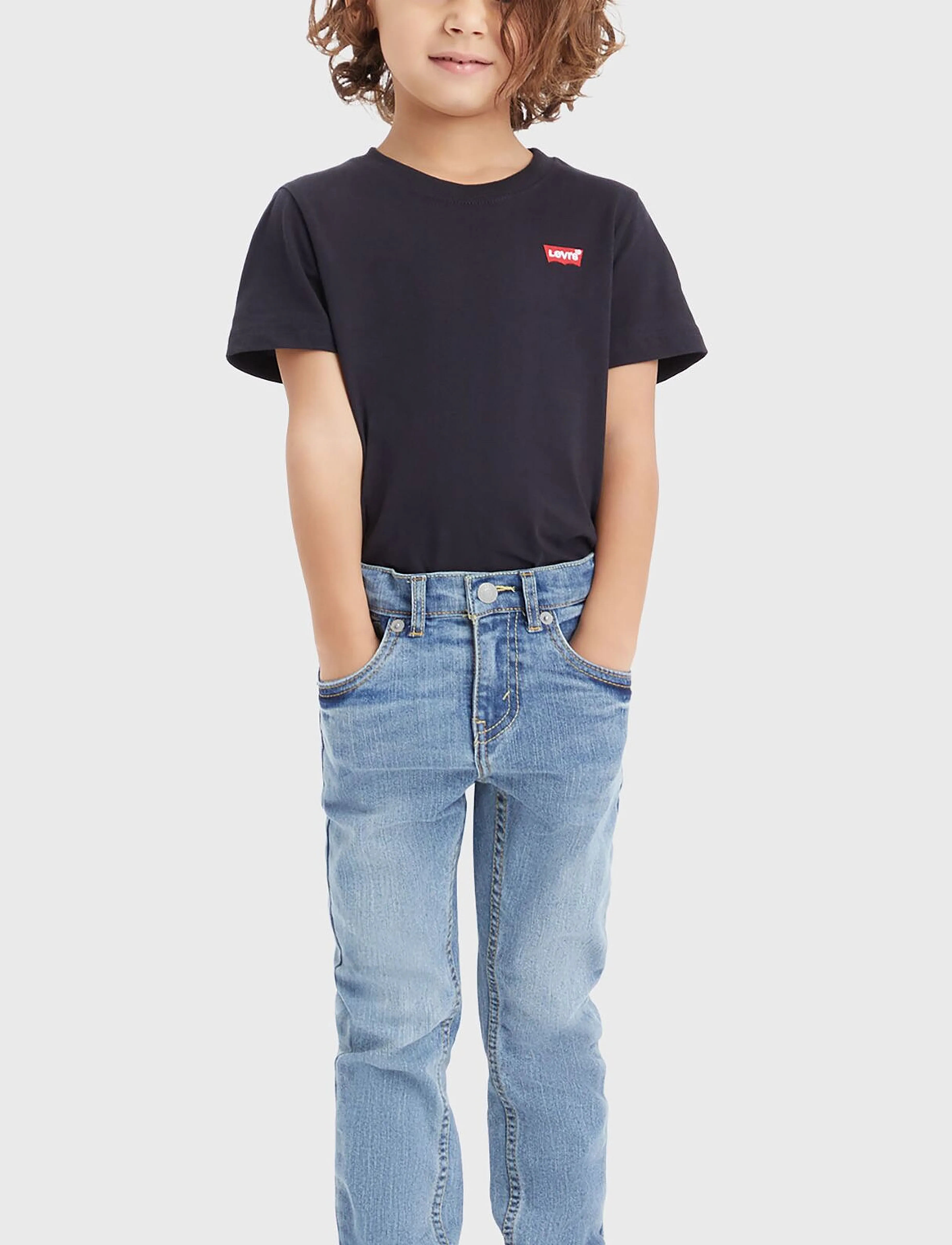 Levi's Px-Denim Pants, 110, Jeans, Blau - Skinny Kinder