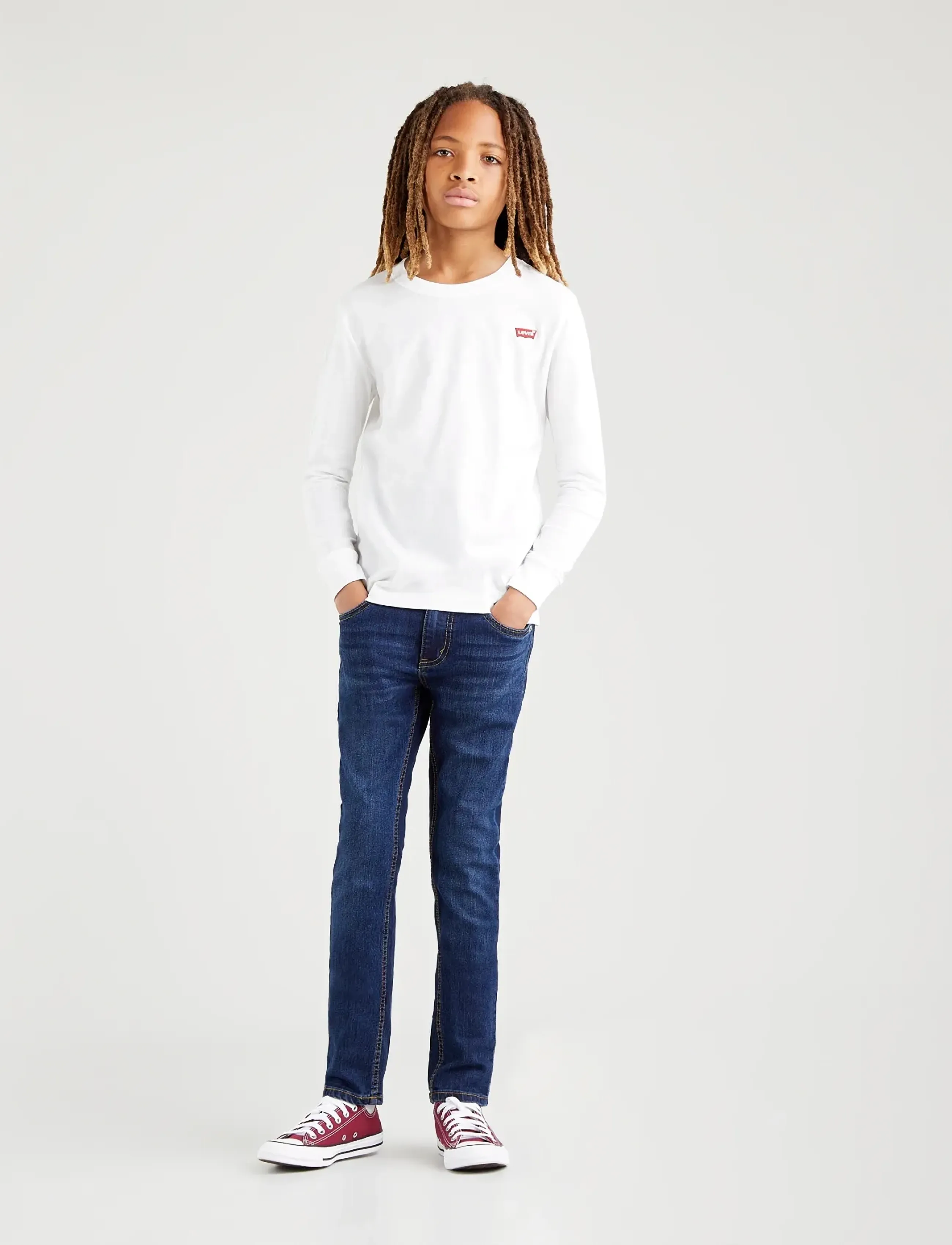 Levi's PX-DENIM PANTS - Underdele - MACHU PICCHU / blue