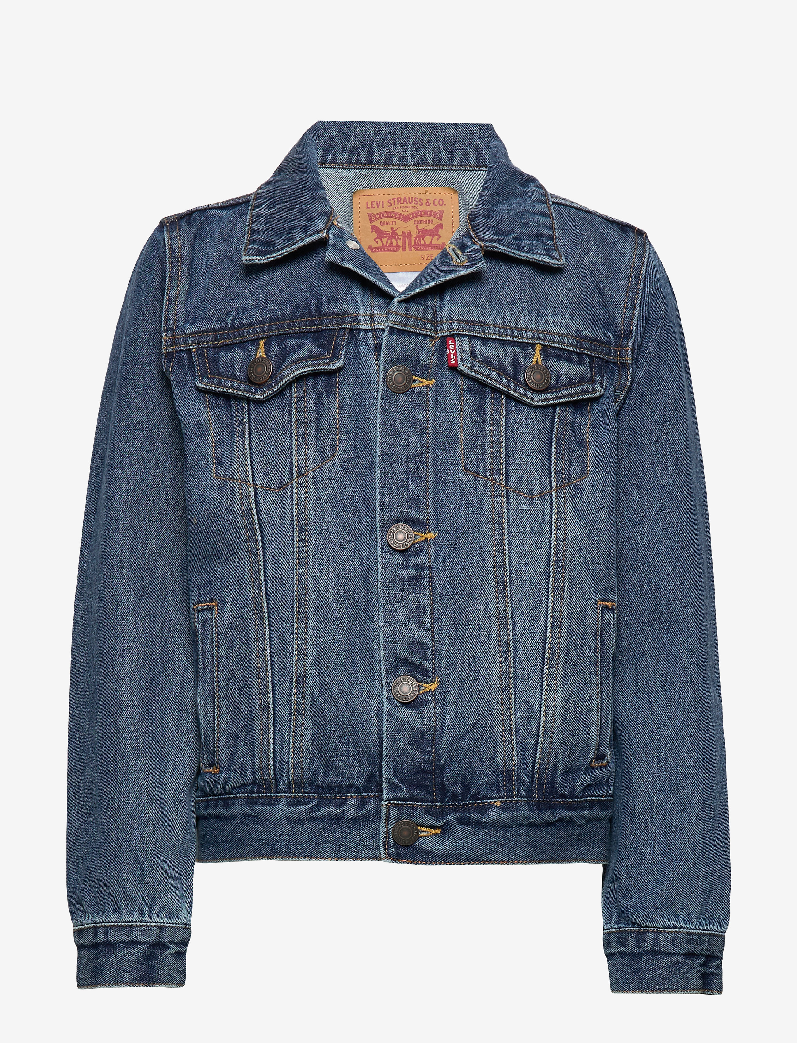 Levi's Levi's Trucker Jacket, 116, Blue, Jakker Og Frakker > Denim Og Fløjl, Børn