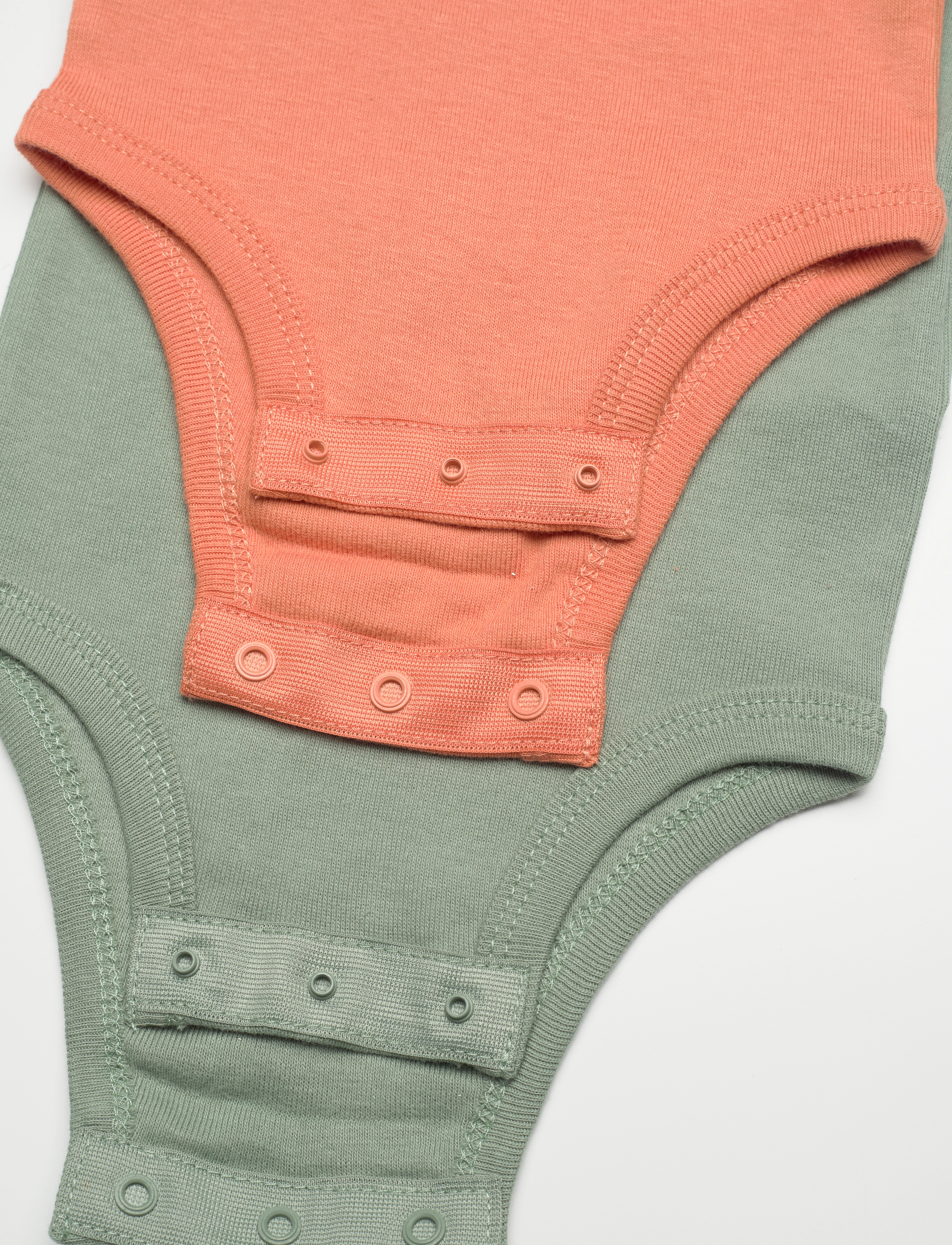 Levi's - Levi's® Poster Logo Long Sleeve Bodysuit 2-Pack - green - 3