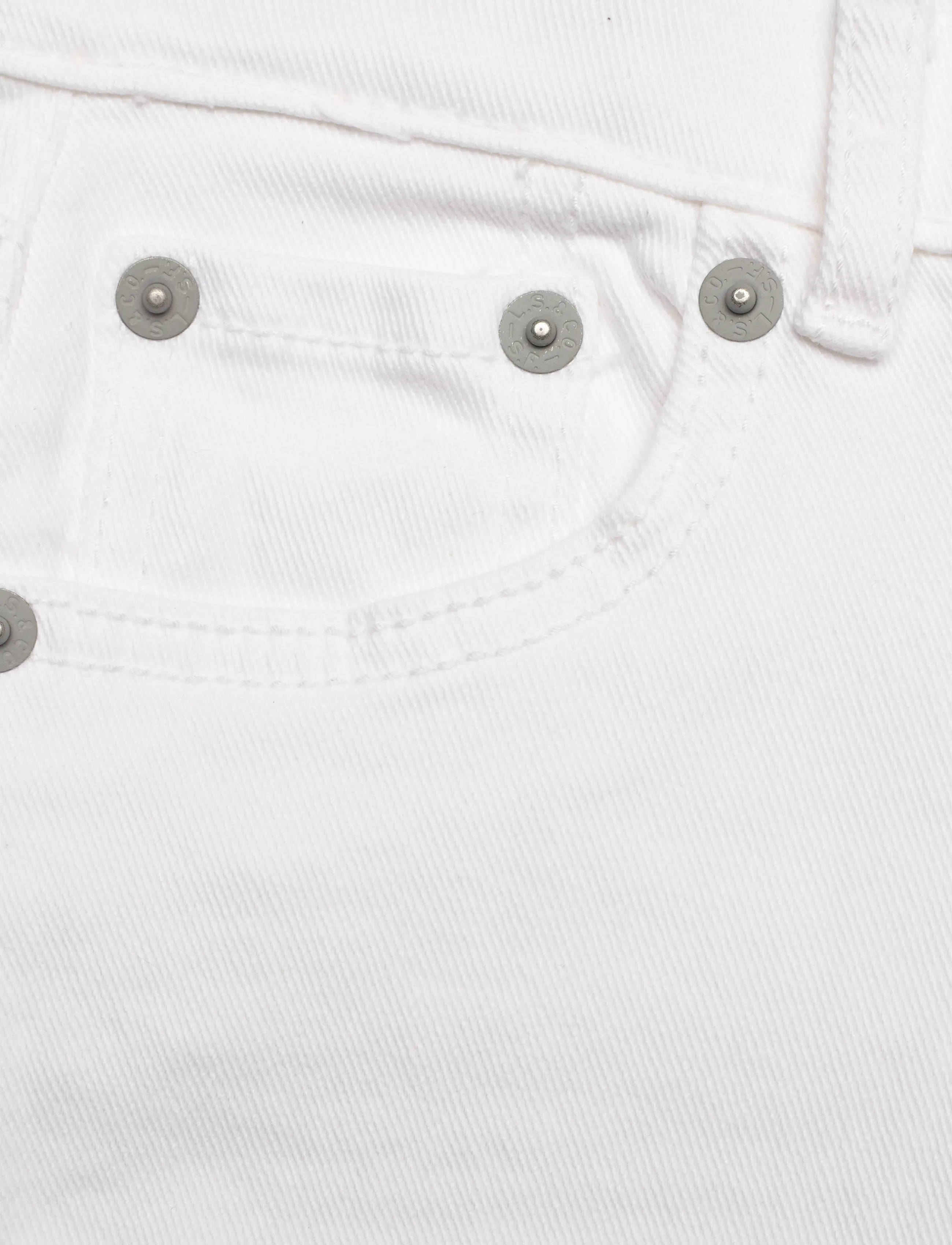 Levi's - PX-DENIM PANTS - regular jeans - bright white - 2