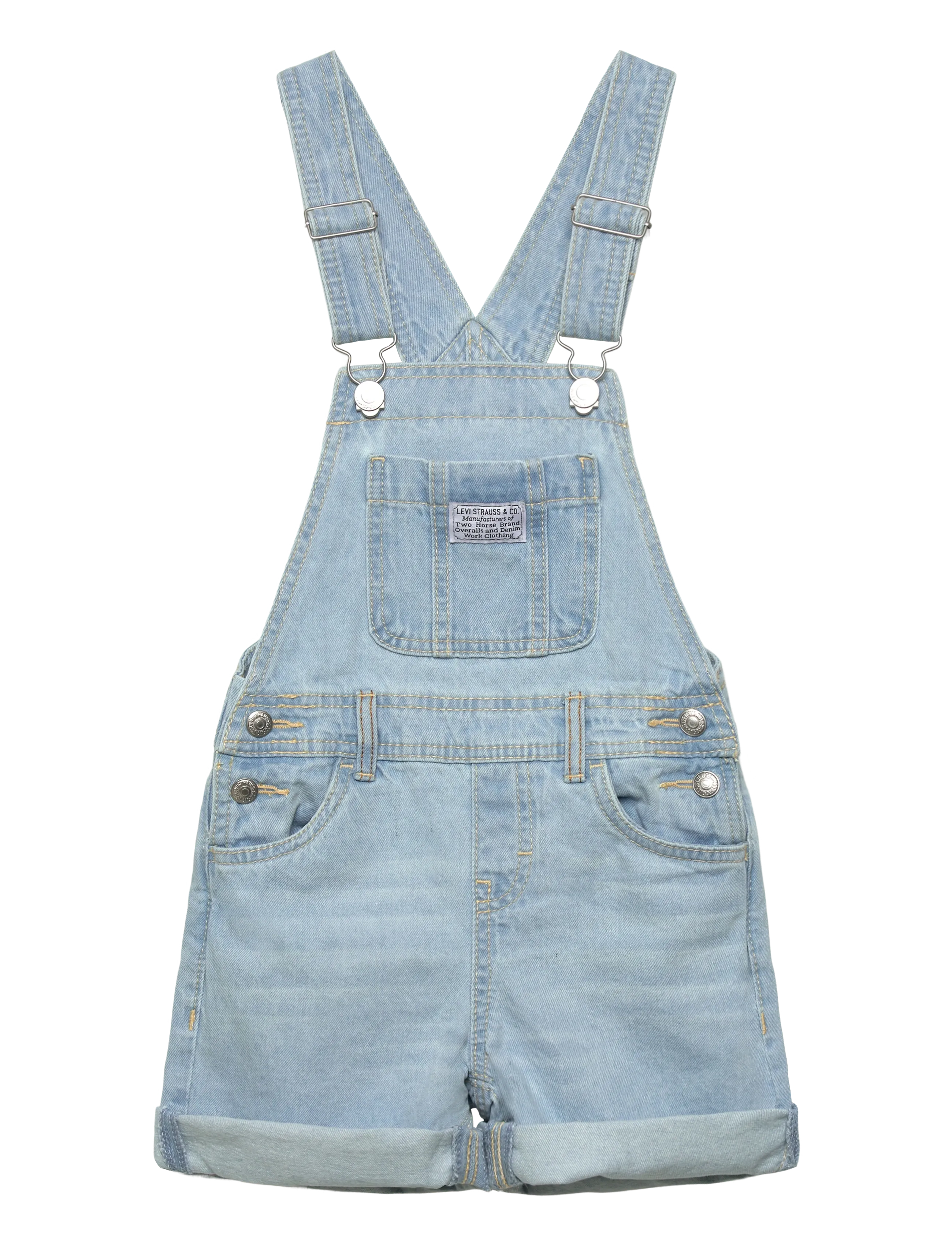 Levi's Levi's® Classic Denim Shortalls - Tunked - WOW ME OVER / blue