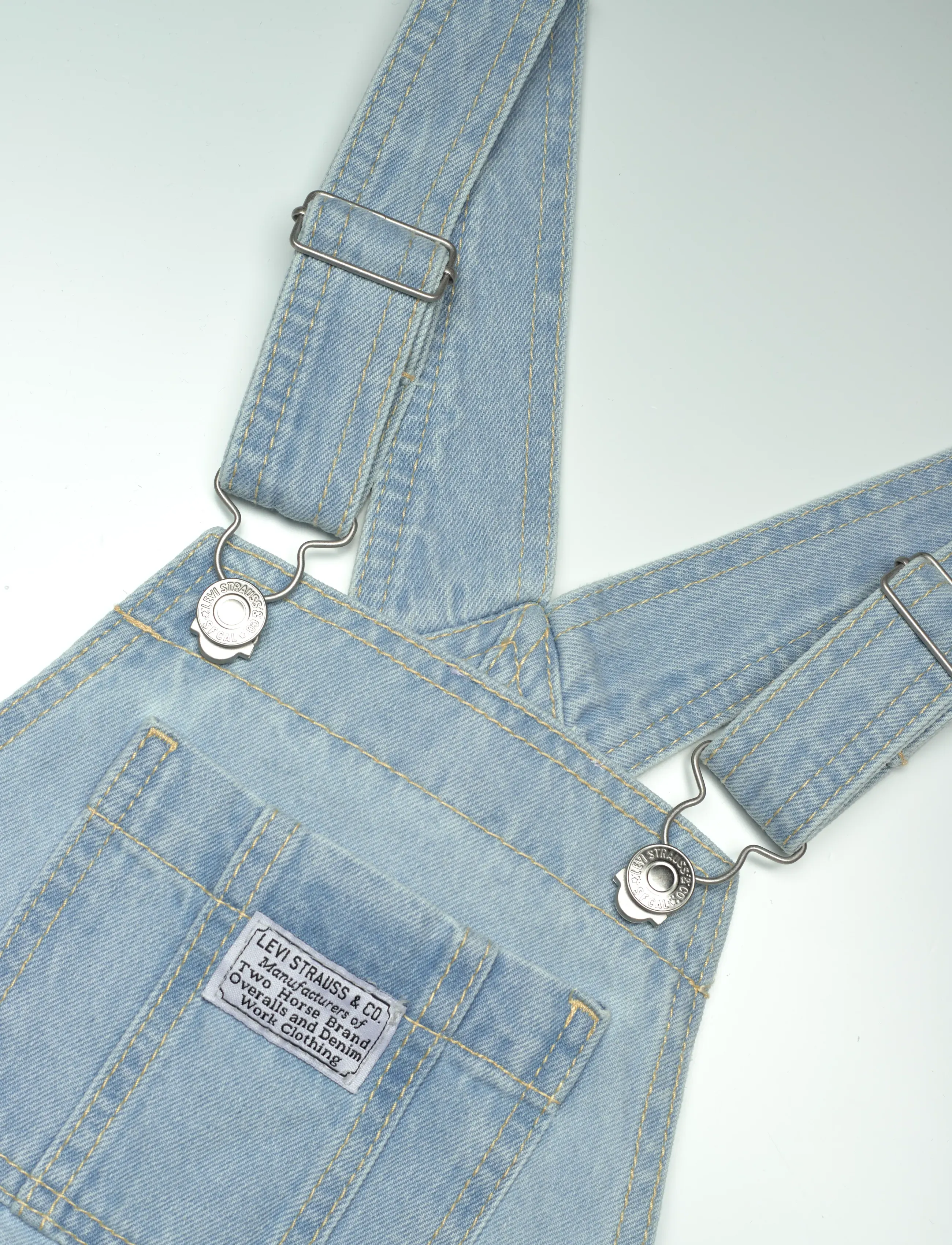 Levi's - Levi's® Classic Denim Shortalls - overalls - wow me over - 2