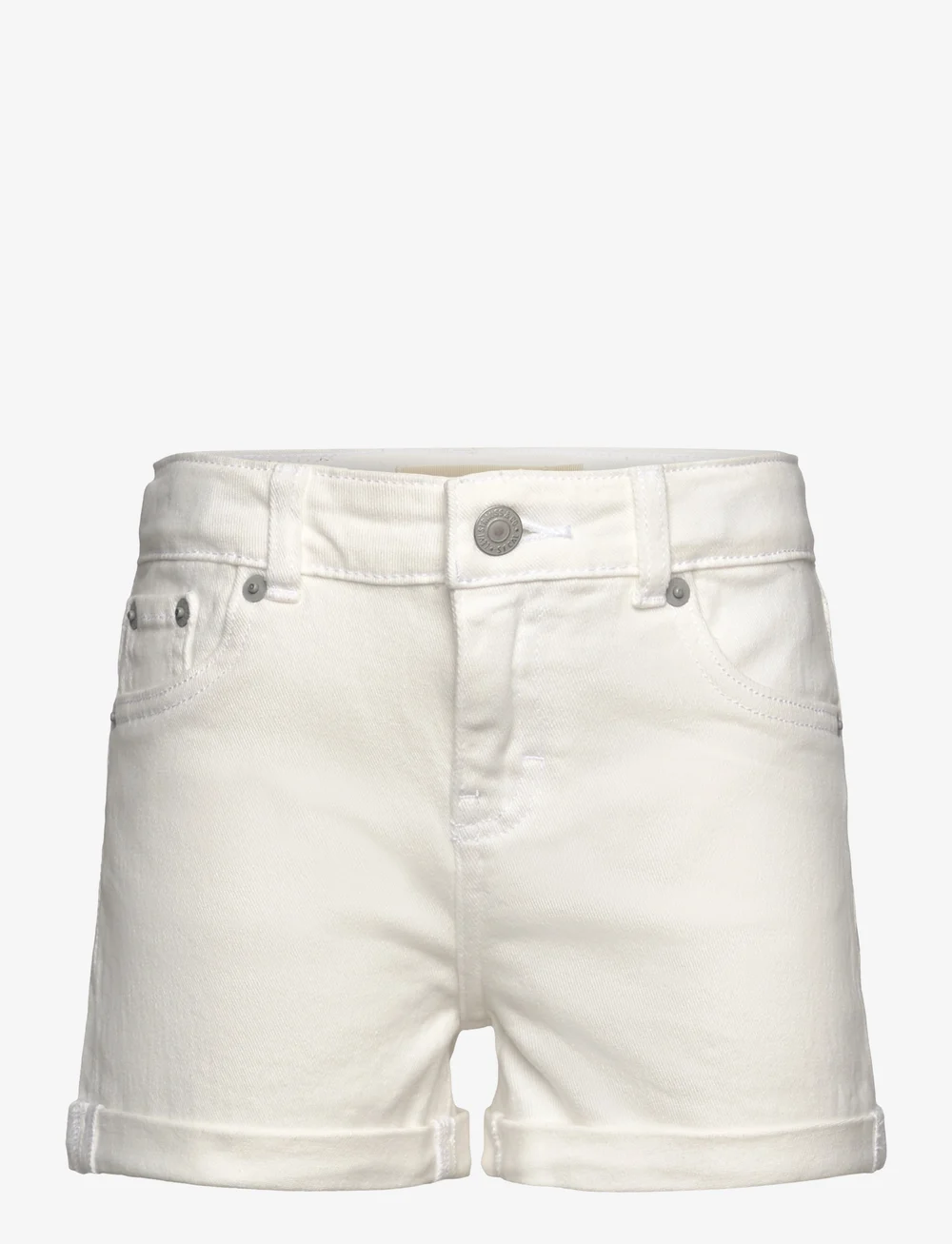 Levi's - EH-DENIM SHORTS - korte jeansbroeken - cloud dancer - 0