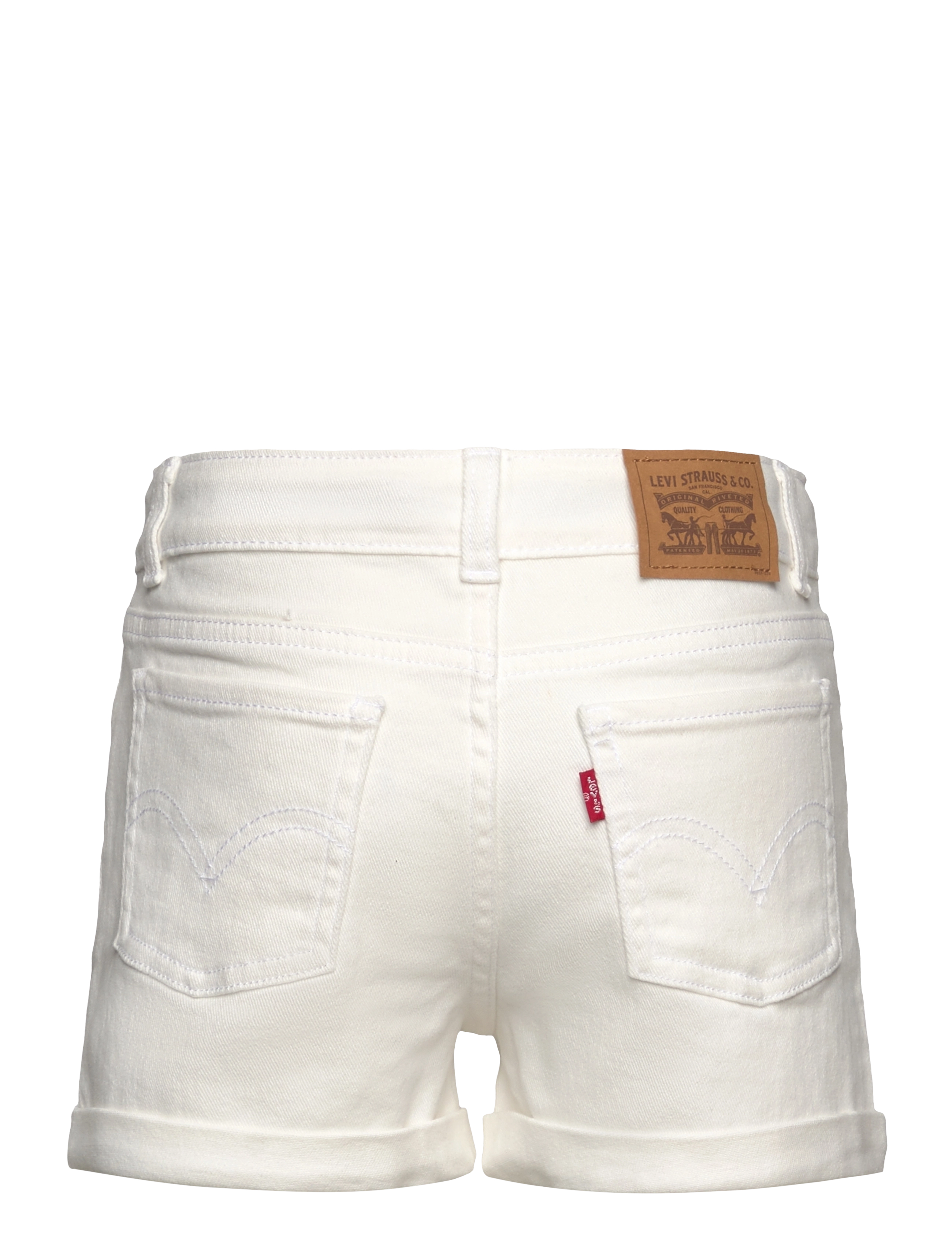 Levi's - Levi's® Girlfriend Shorts - denim shorts - cloud dancer - 1