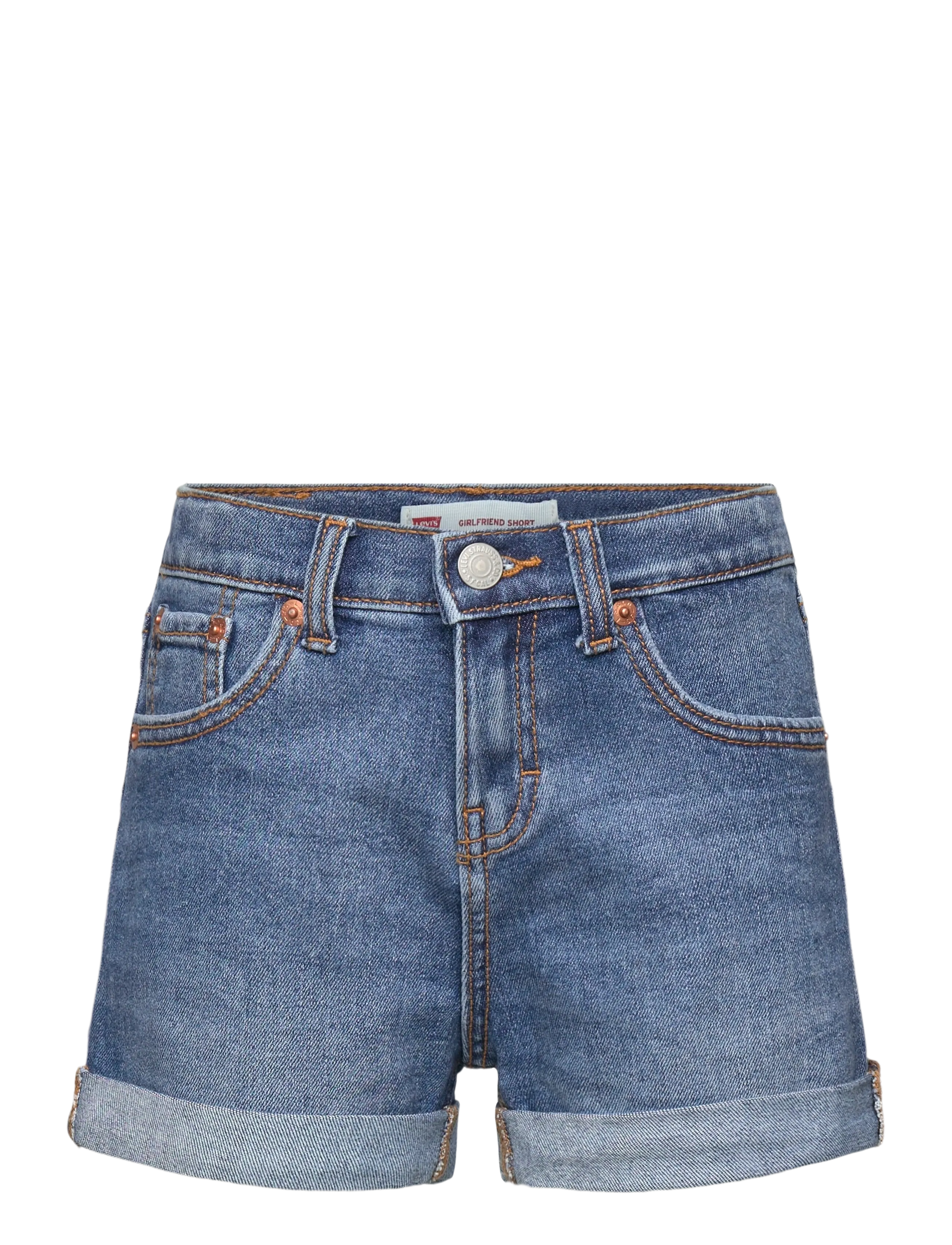 Levi's Levi's® Girlfriend Shorts - Shorts - DANCE AROUND / blue