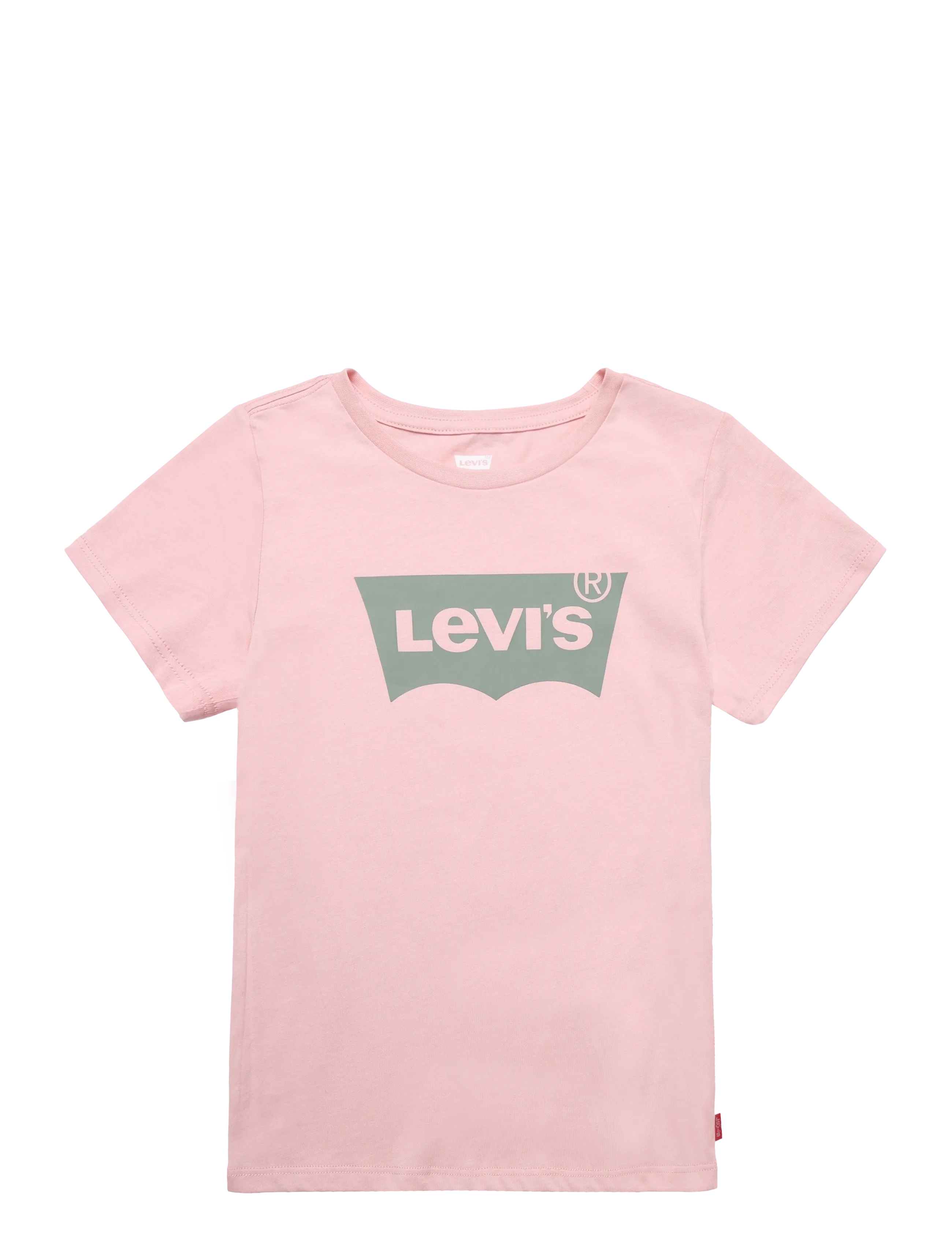 Levi's TE-S/S TEE - Tagasi kooli - POWDER PINK / pink/rose