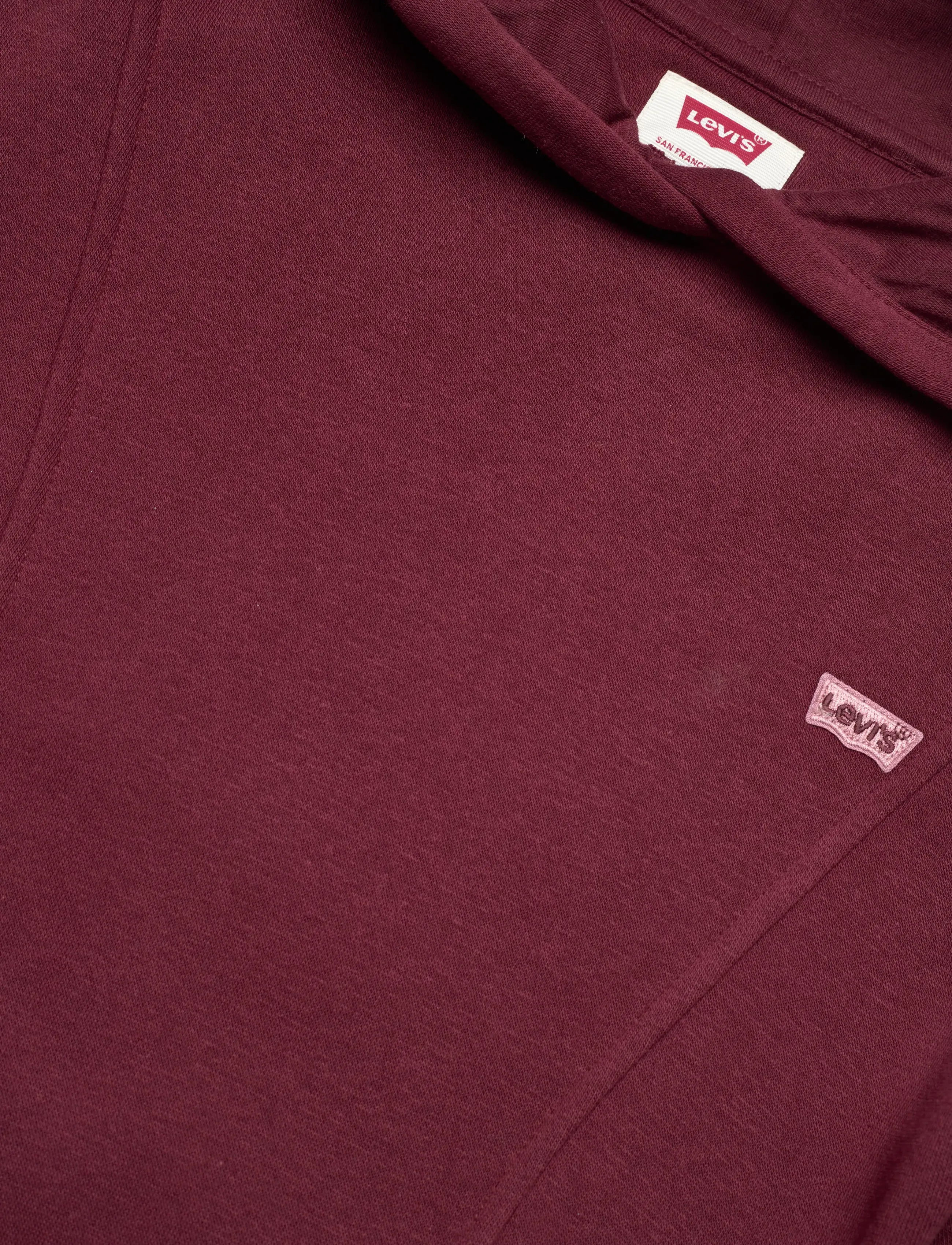 Levi's - Levi's® Batwing Patch Thumbhole Pullover Hoodie - sweatshirts & hættetrøjer - chocolate truffle - 2