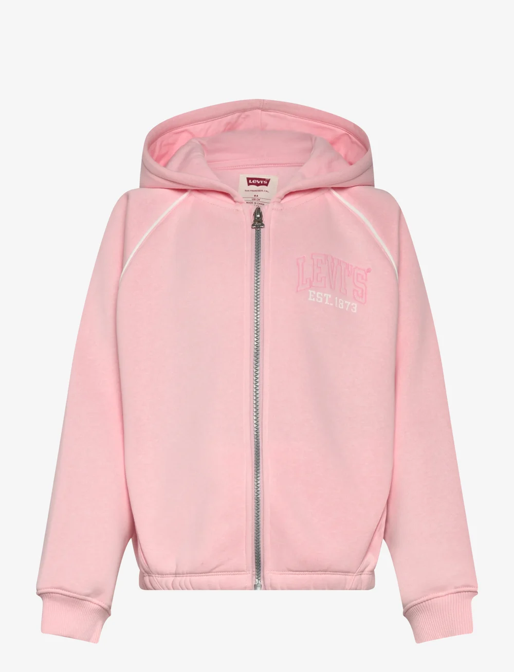 Levi's - ZH-FULL ZIP HOODY - kapuutsiga dressipluusid - crystal rose - 0