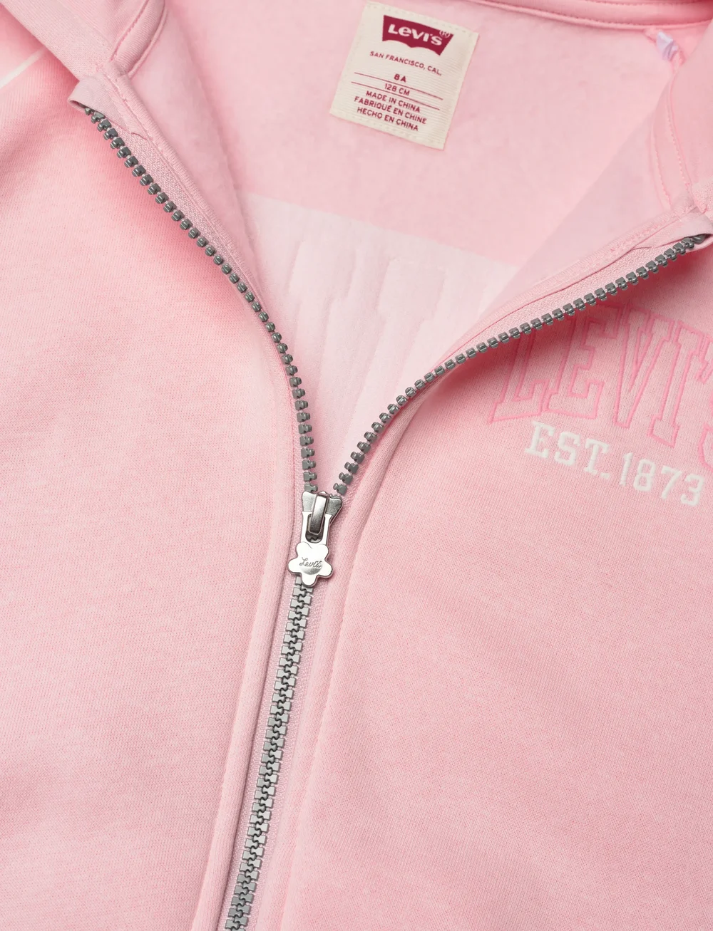 Levi's - ZH-FULL ZIP HOODY - kapuutsiga dressipluusid - crystal rose - 2