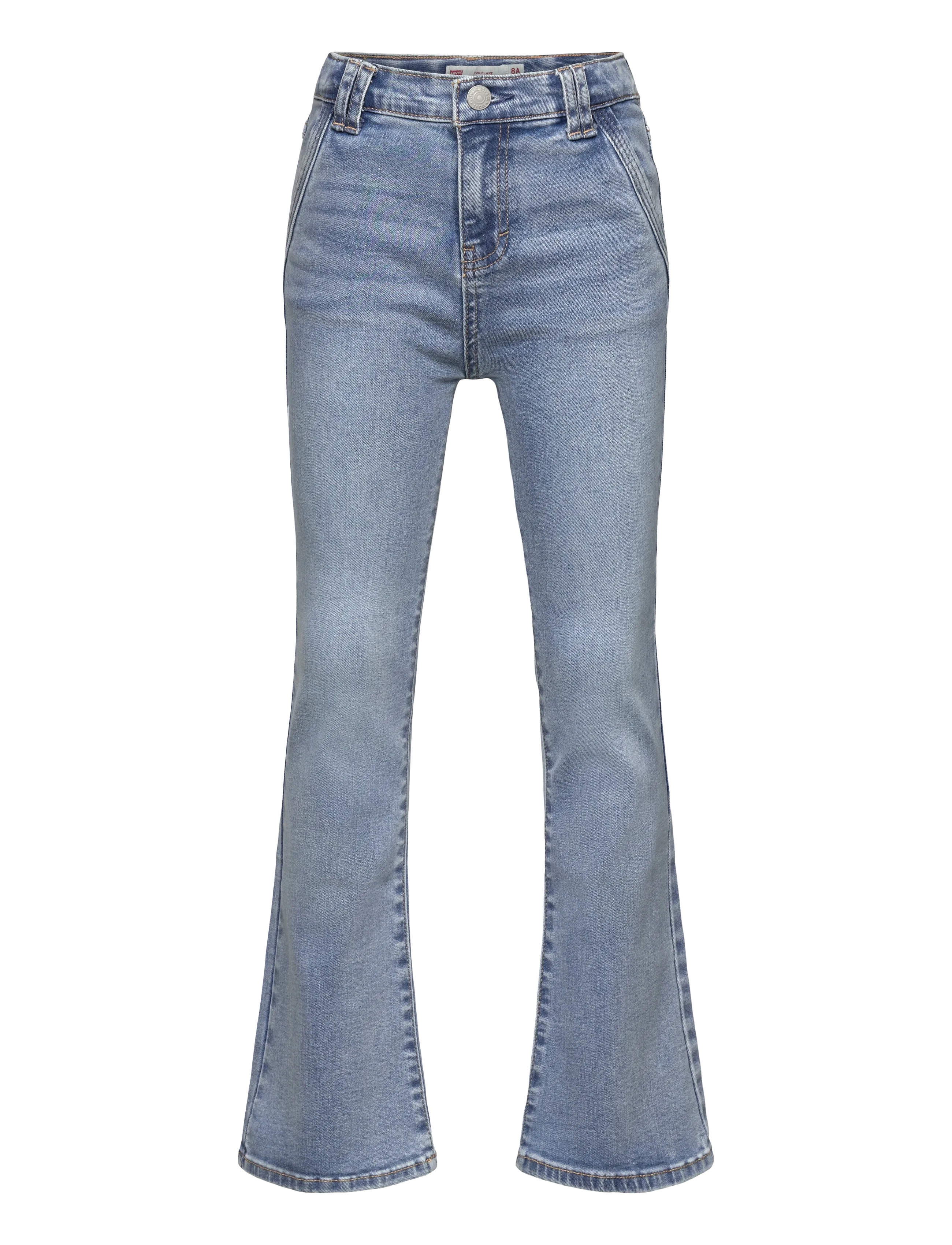 Levi's Levi's® 726™ High Rise Flare Pocket Detail Jeans - Lapsed 98–134 - WORN IN BLUE / blue