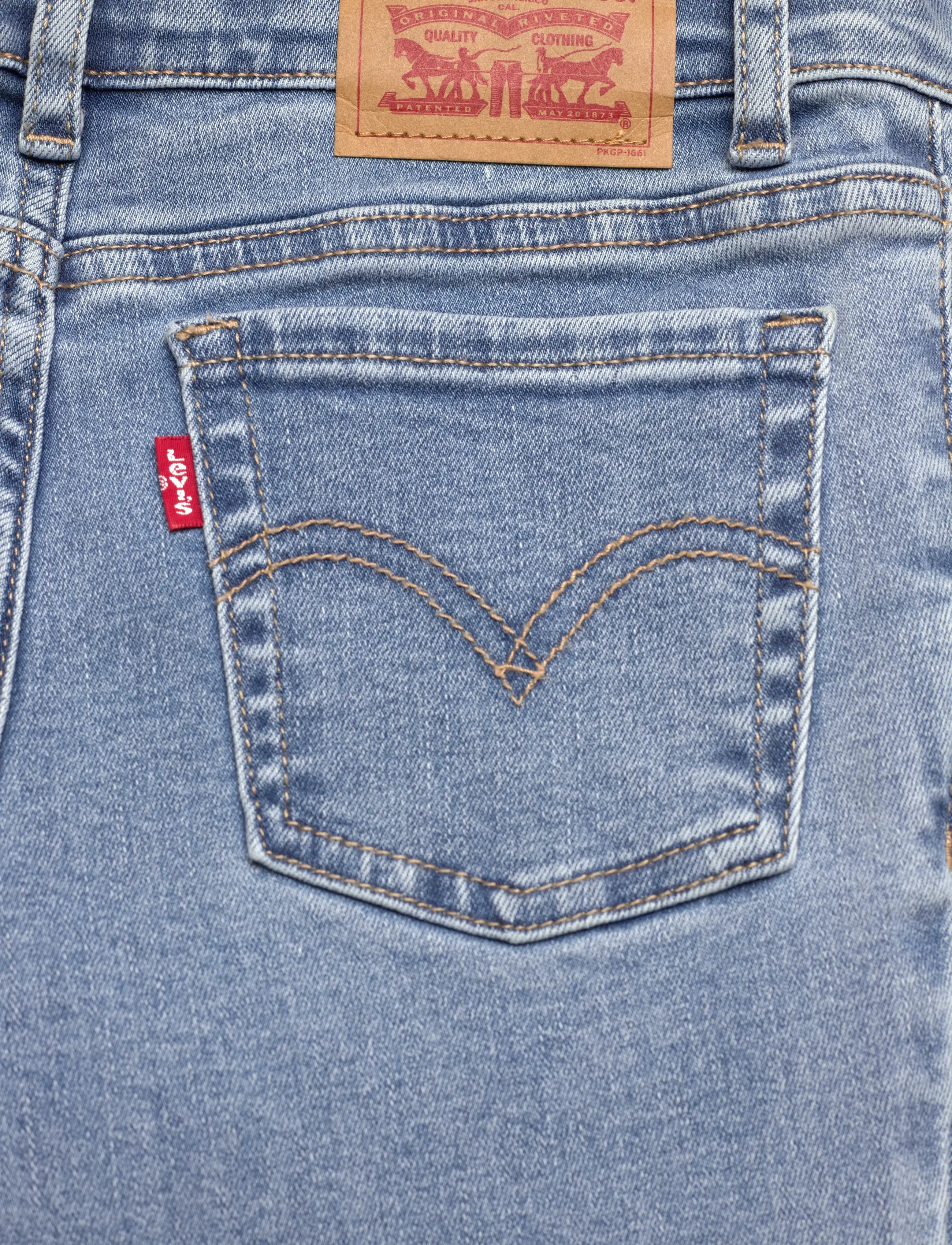 Levi's - Levi's® 726™ High Rise Flare Pocket Detail Jeans - bootcut-farkut - worn in blue - 4