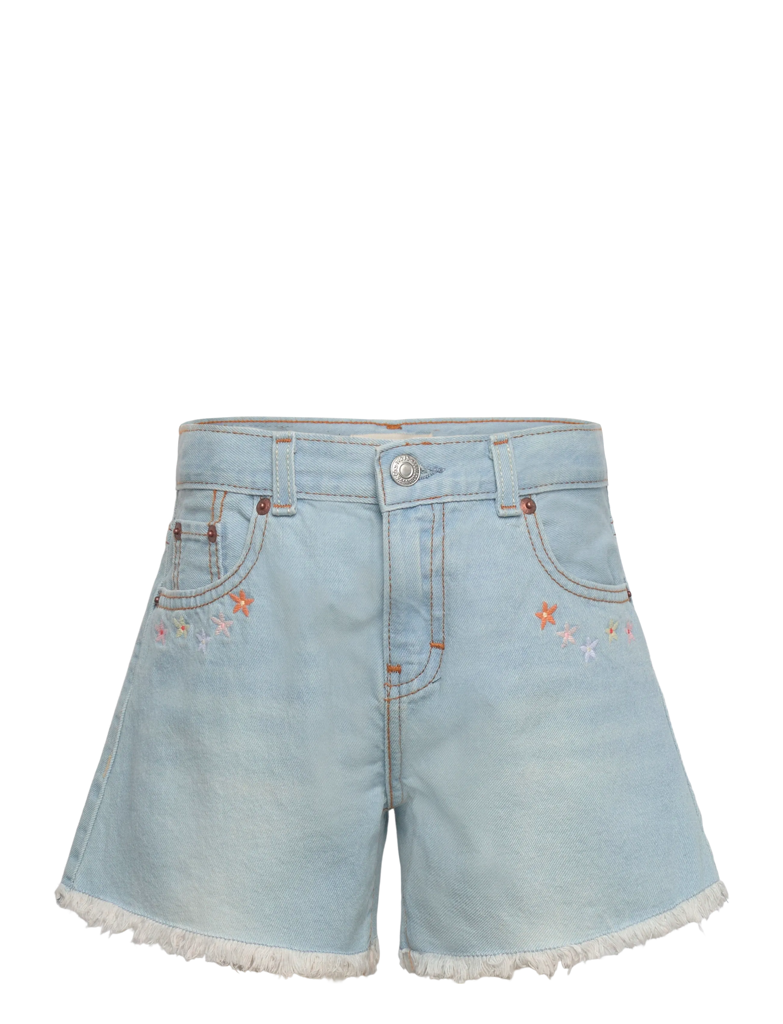 Levi's Levi's® Crochet Applique A-Line Shorts - Hosen - WOW ME OVER / blue