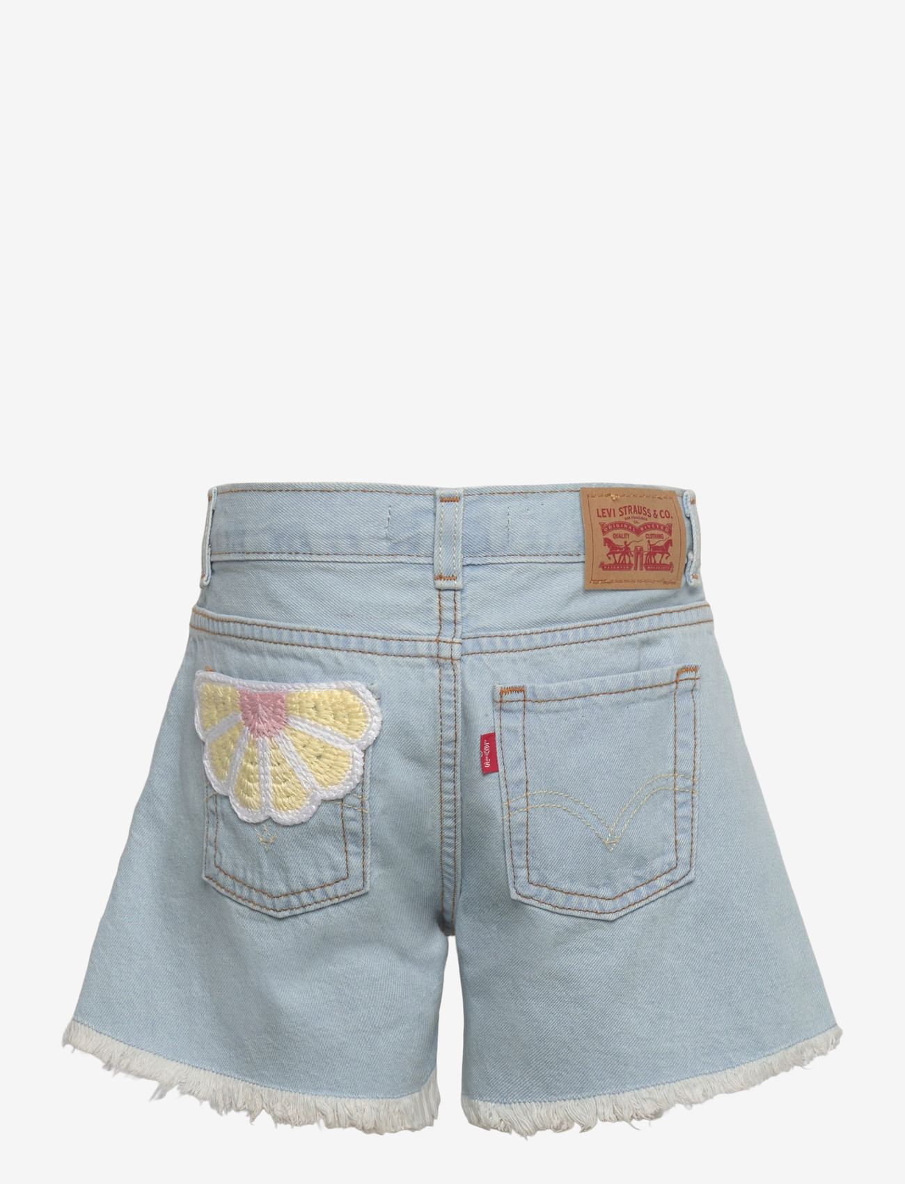 Levi's - Levi's® Crochet Applique A-Line Shorts - denimshorts - wow me over - 1