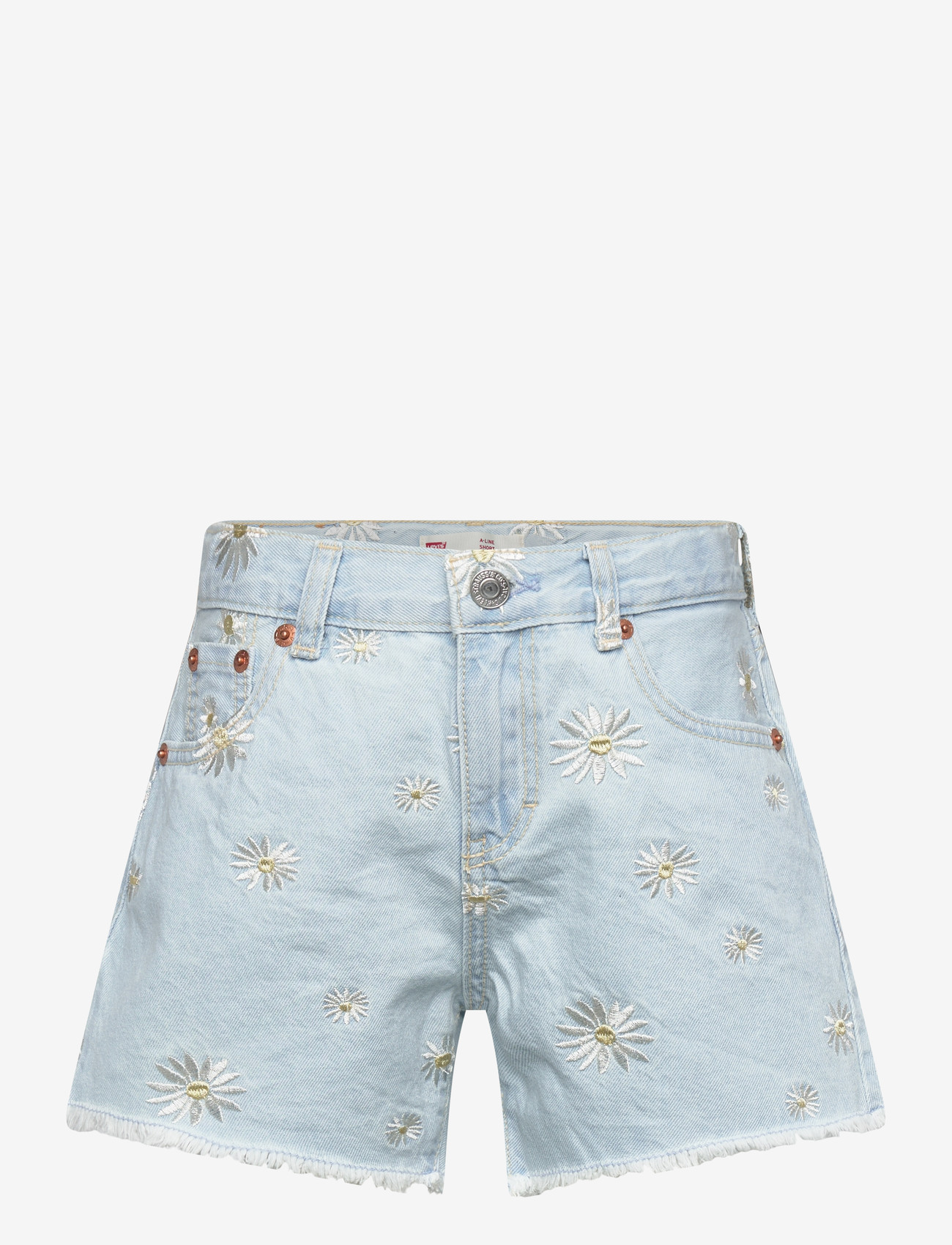 Levi's - Levi's® Daisy Denim A-Line Shorts - denim shorts - light sugar - 0