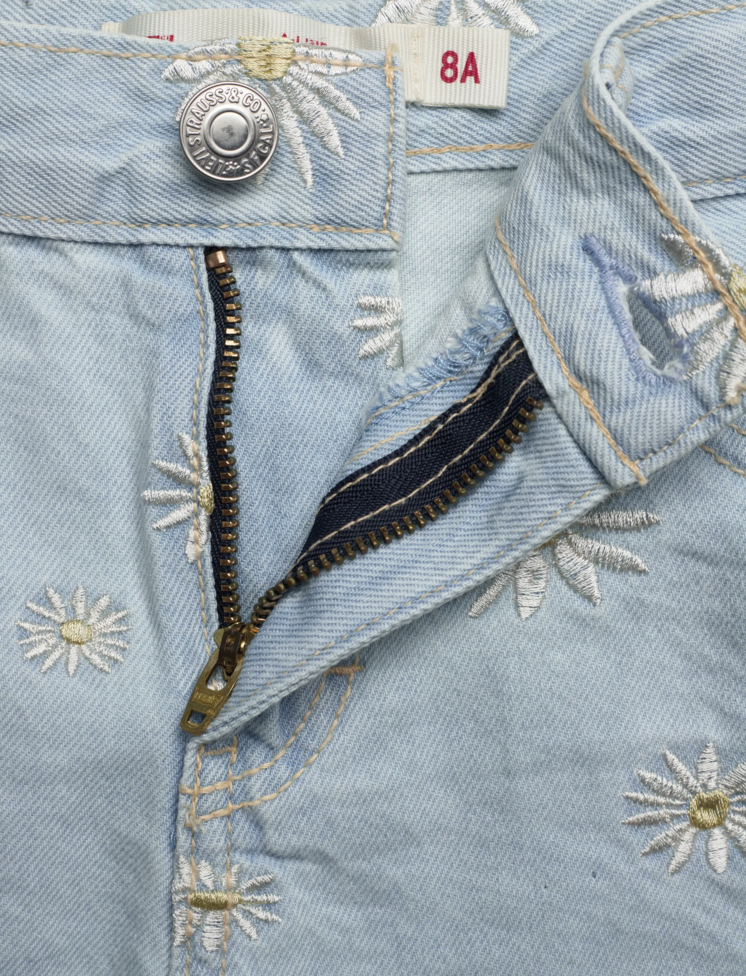 Levi's - Levi's® Daisy Denim A-Line Shorts - denim shorts - light sugar - 3