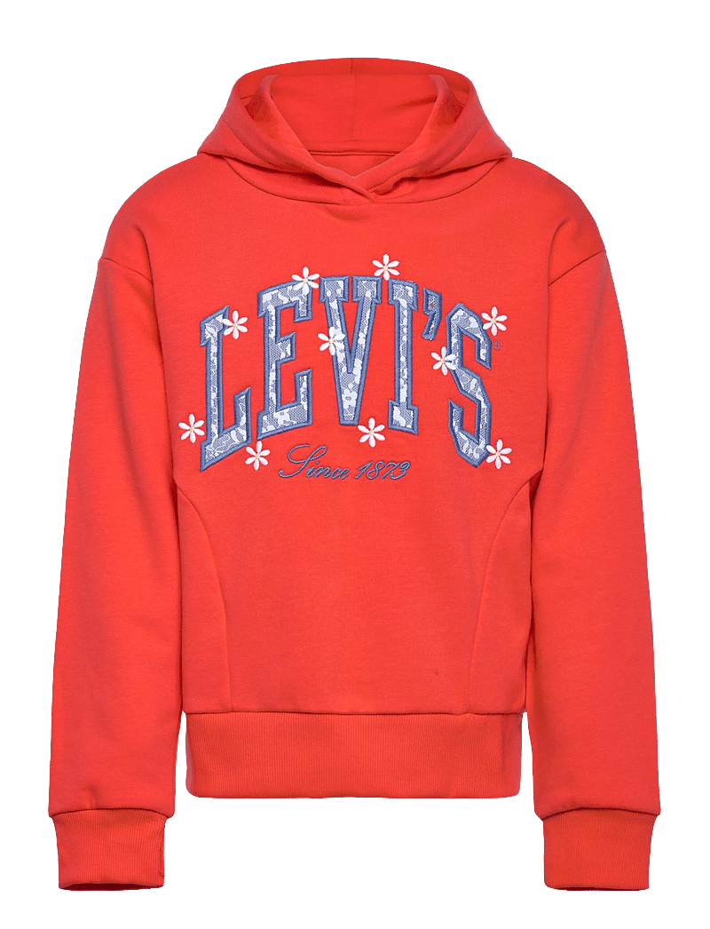Levi's - Levi's® Graphic Logo Oversized Hoodie - kapuzenpullover - hot coral - 0