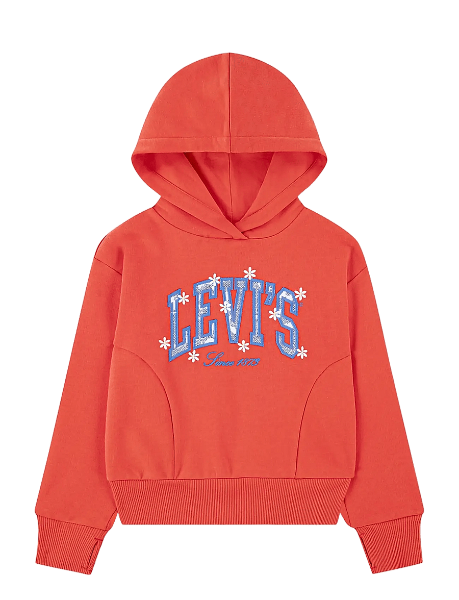 Levi's - Levi's® Graphic Logo Oversized Hoodie - kapuzenpullover - hot coral - 0