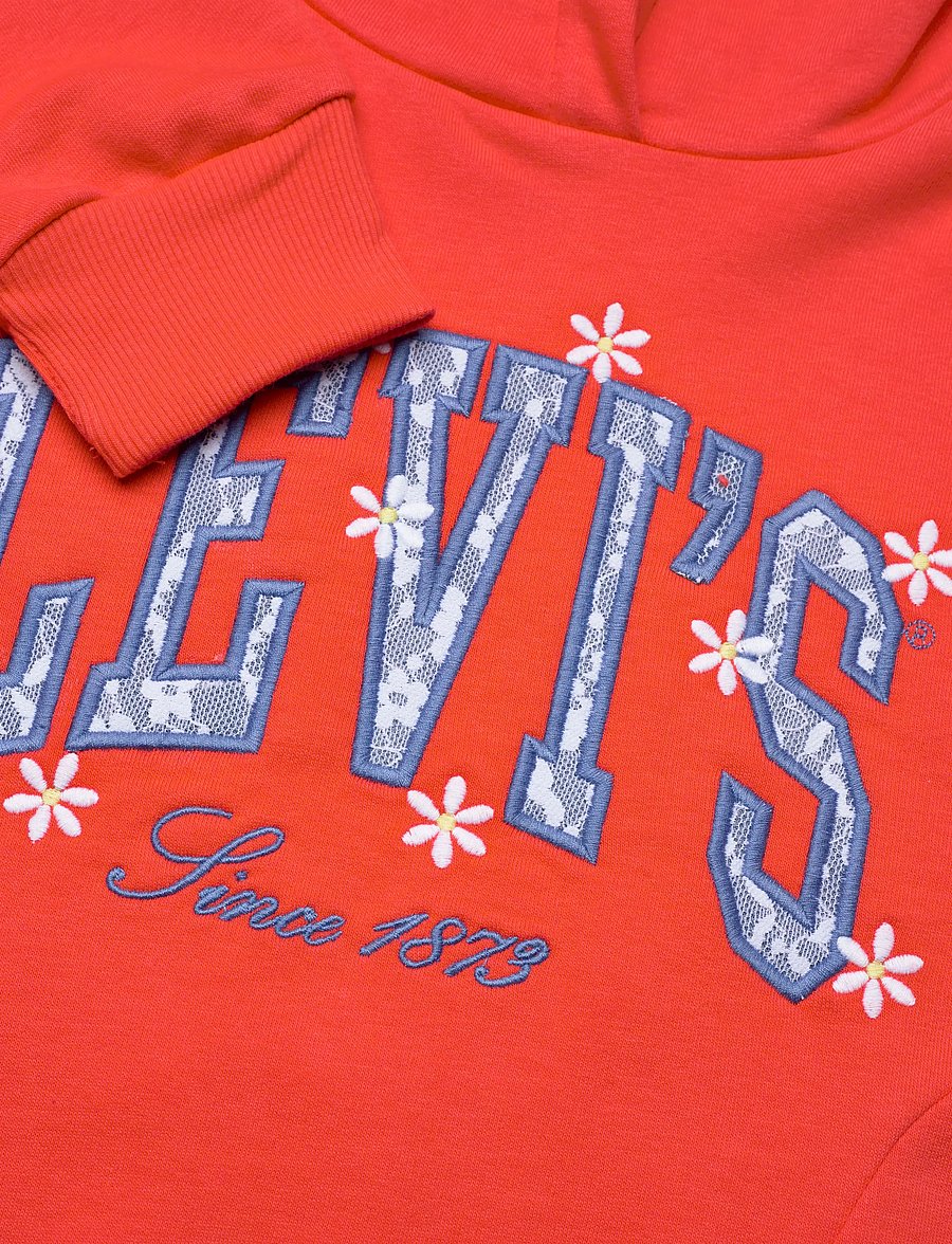 Levi's - Levi's® Graphic Logo Oversized Hoodie - kapuzenpullover - hot coral - 2