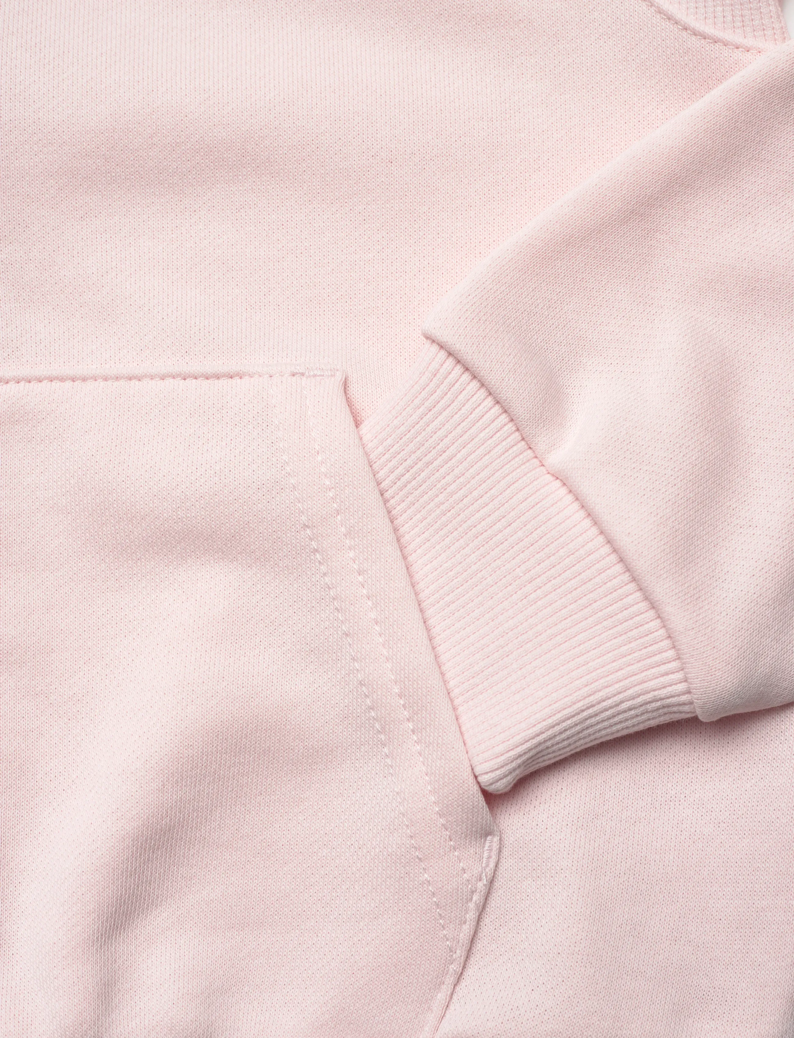 Levi's - Levi's® Ribbed Raglan Full Zip Hoodie - huvtröjor - crystal pink - 3