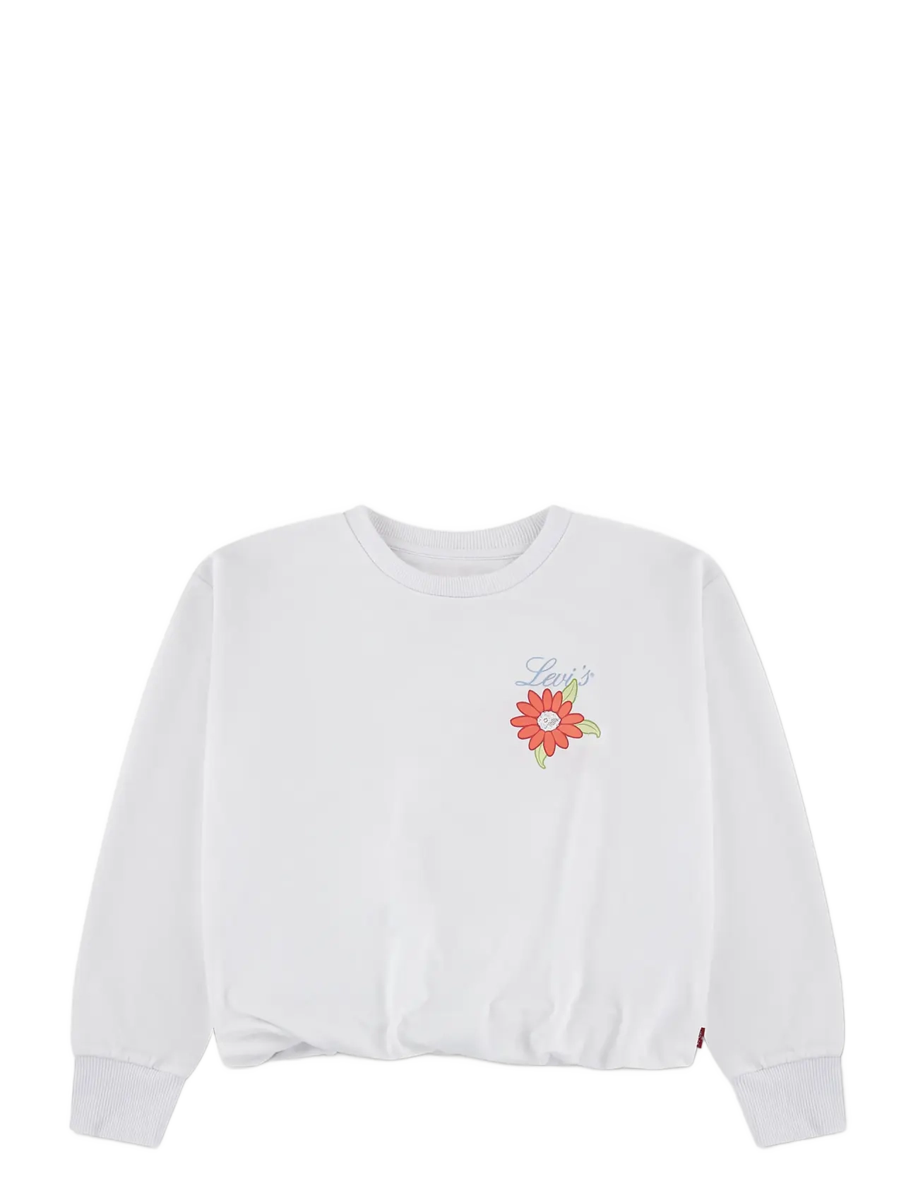 Levi's Levi's® Bubble Hem Long Sleeve Top - Last chance - BRIGHT WHITE / white