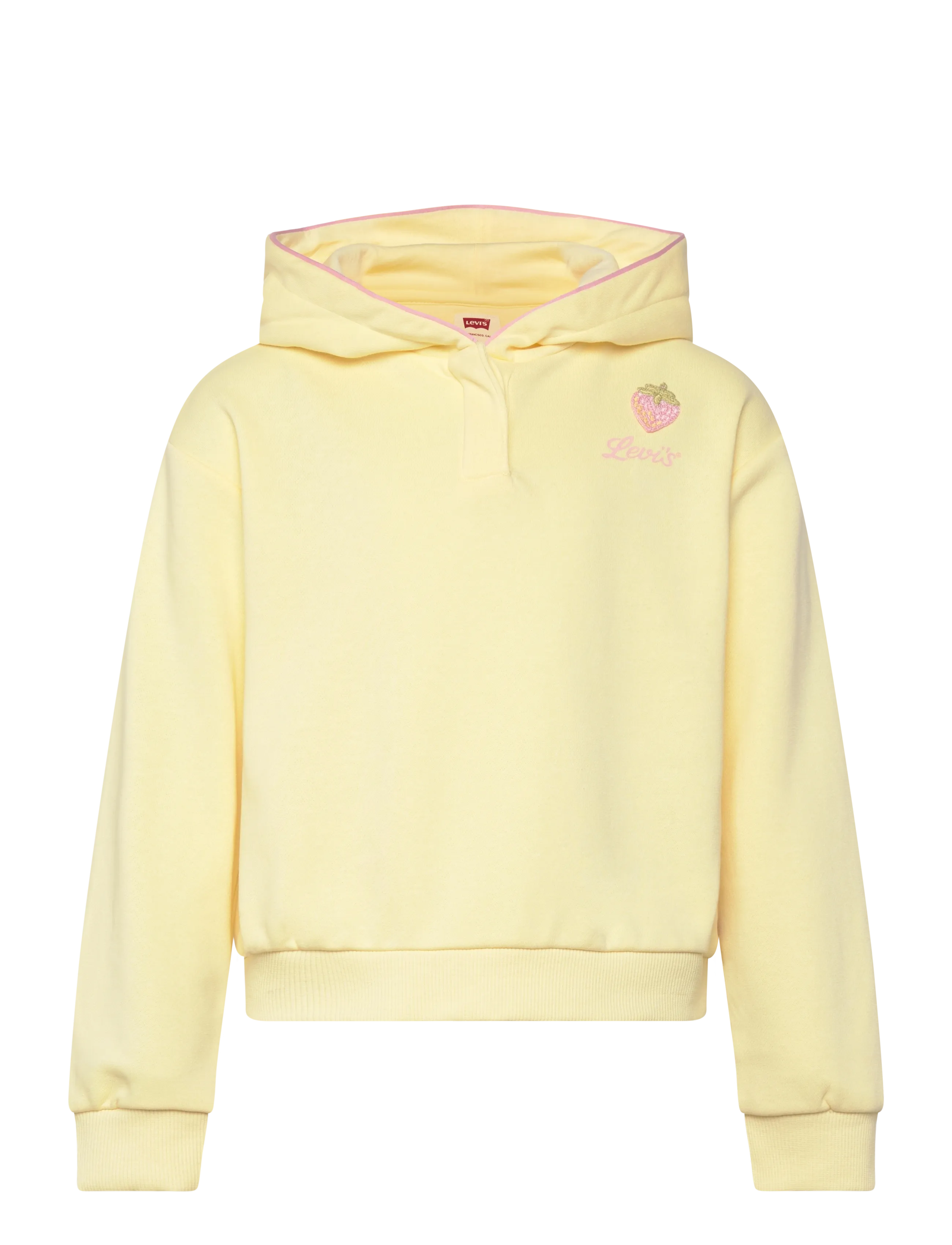 Levi's Levi's® Strawberry Snap Hoodie - Riided - FRENCH VANILLA / yellow