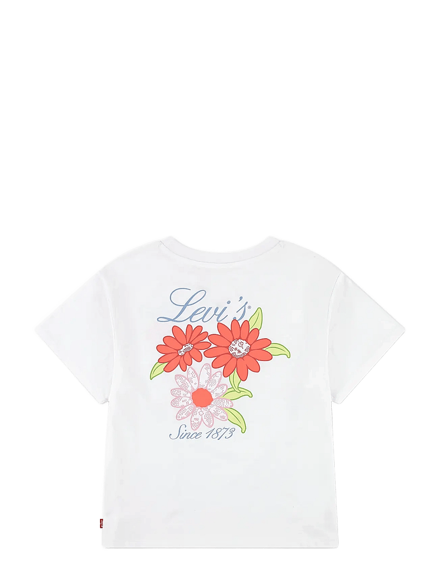Levi's - Levi's® Floral Oversized Tee - kortärmade t-shirts - bright white - 2
