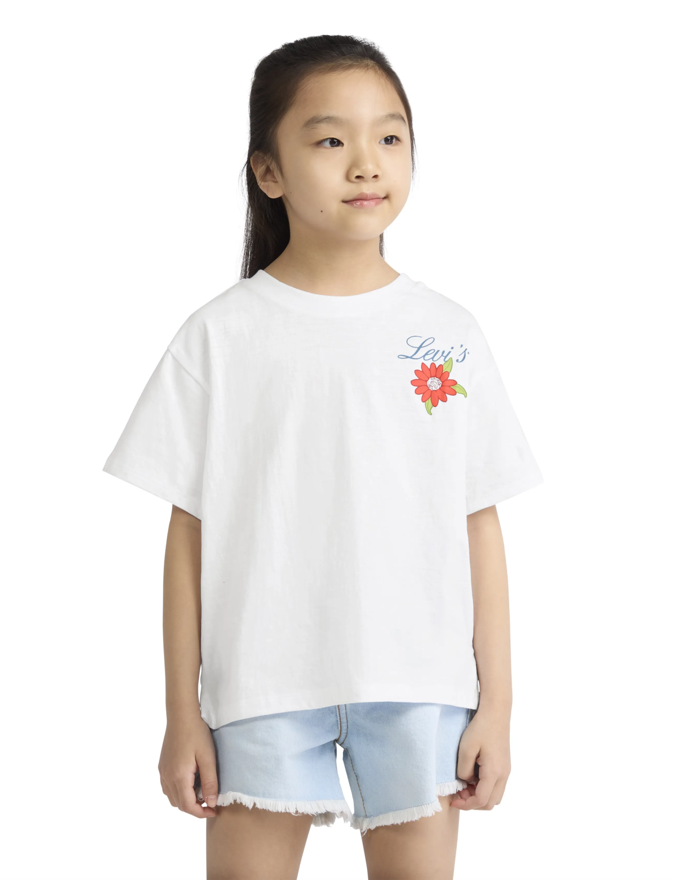 Levi's Levi's® Floral Oversized Tee - Kurzärmelige - BRIGHT WHITE / white