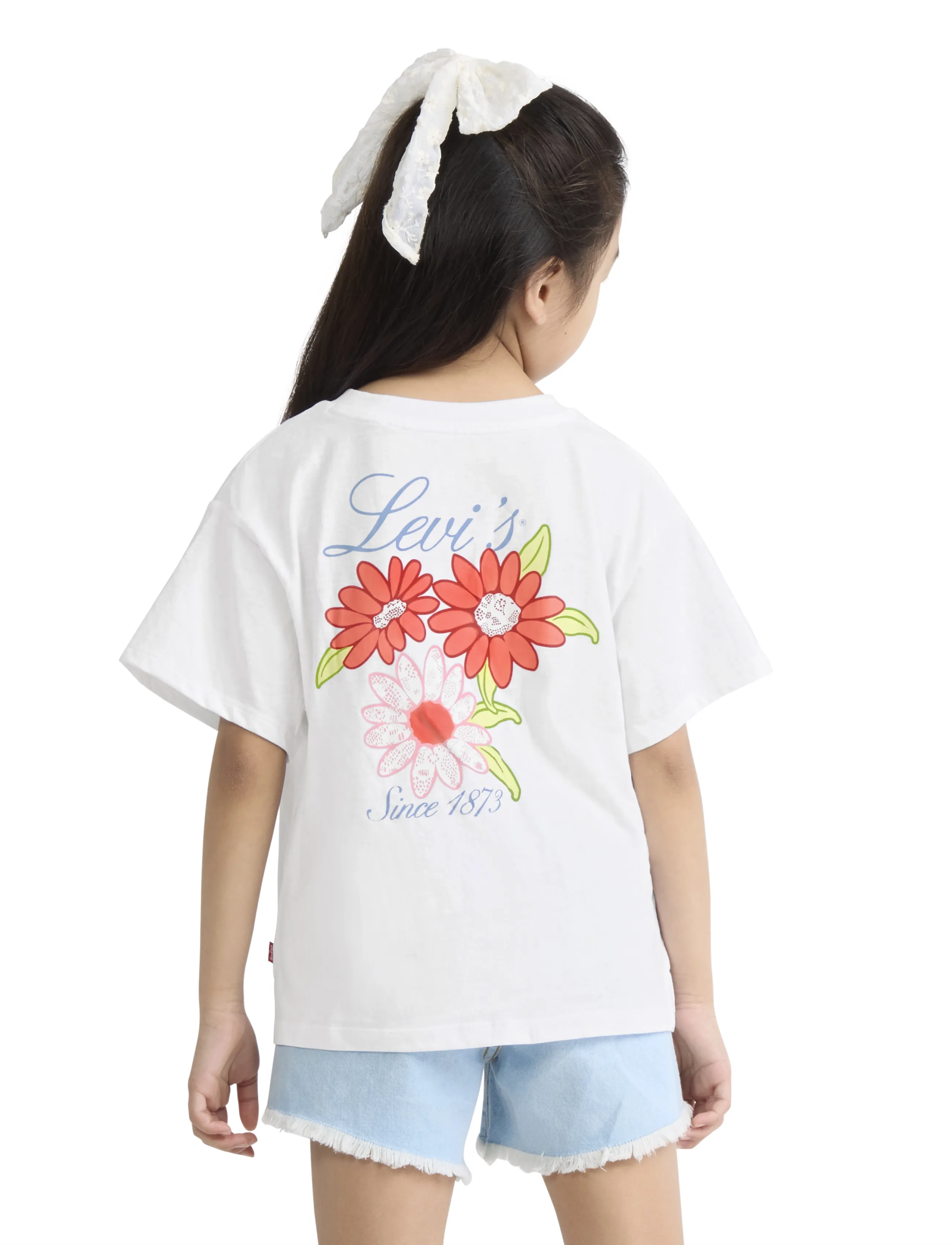 Levi's - Levi's® Floral Oversized Tee - short-sleeved t-shirts - bright white - 3