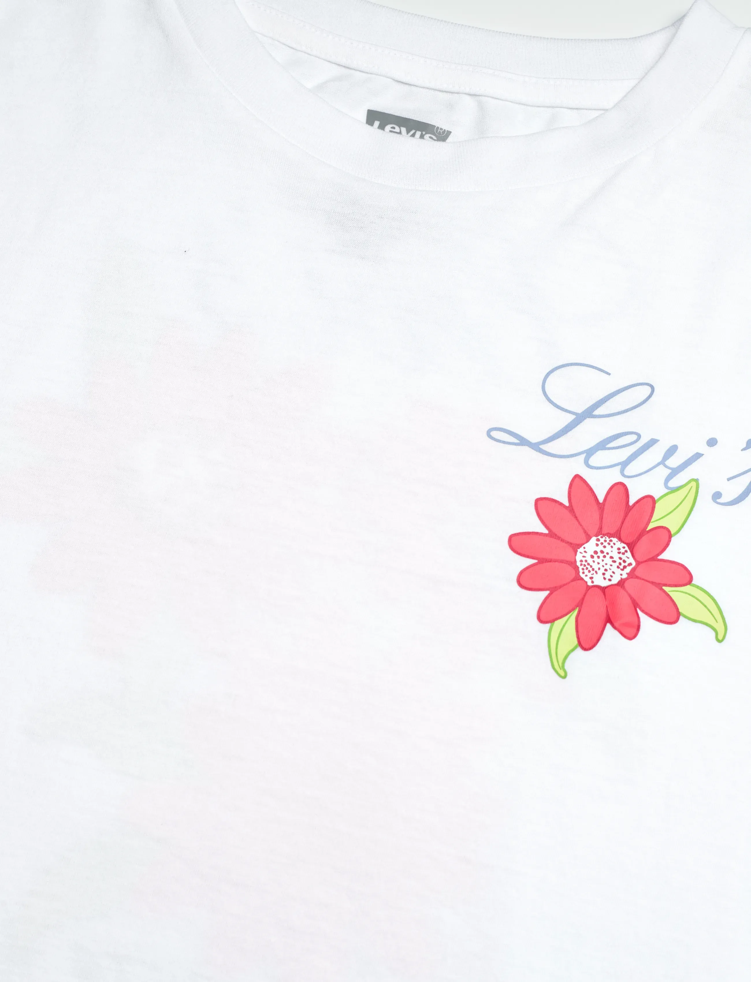 Levi's - Levi's® Floral Oversized Tee - kortärmade t-shirts - bright white - 2
