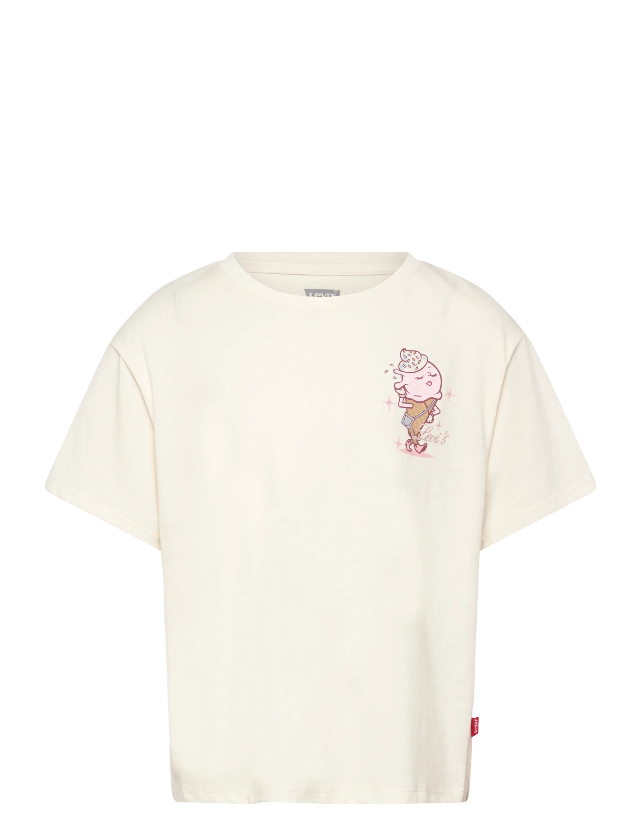 Levi's Levi's® Just Chilling Oversized Tee - Kläder - ANTIQUE WHITE / cream