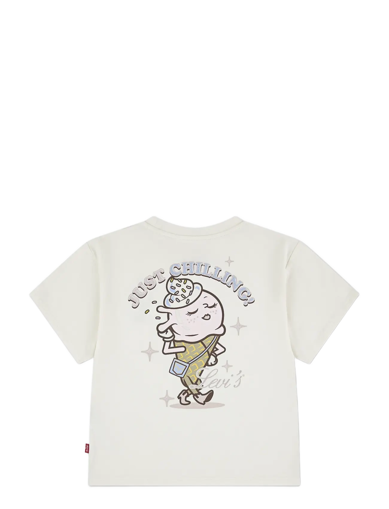 Levi's - Levi's® Just Chilling Oversized Tee - lühikeste varrukatega t-särgid - antique white - 1