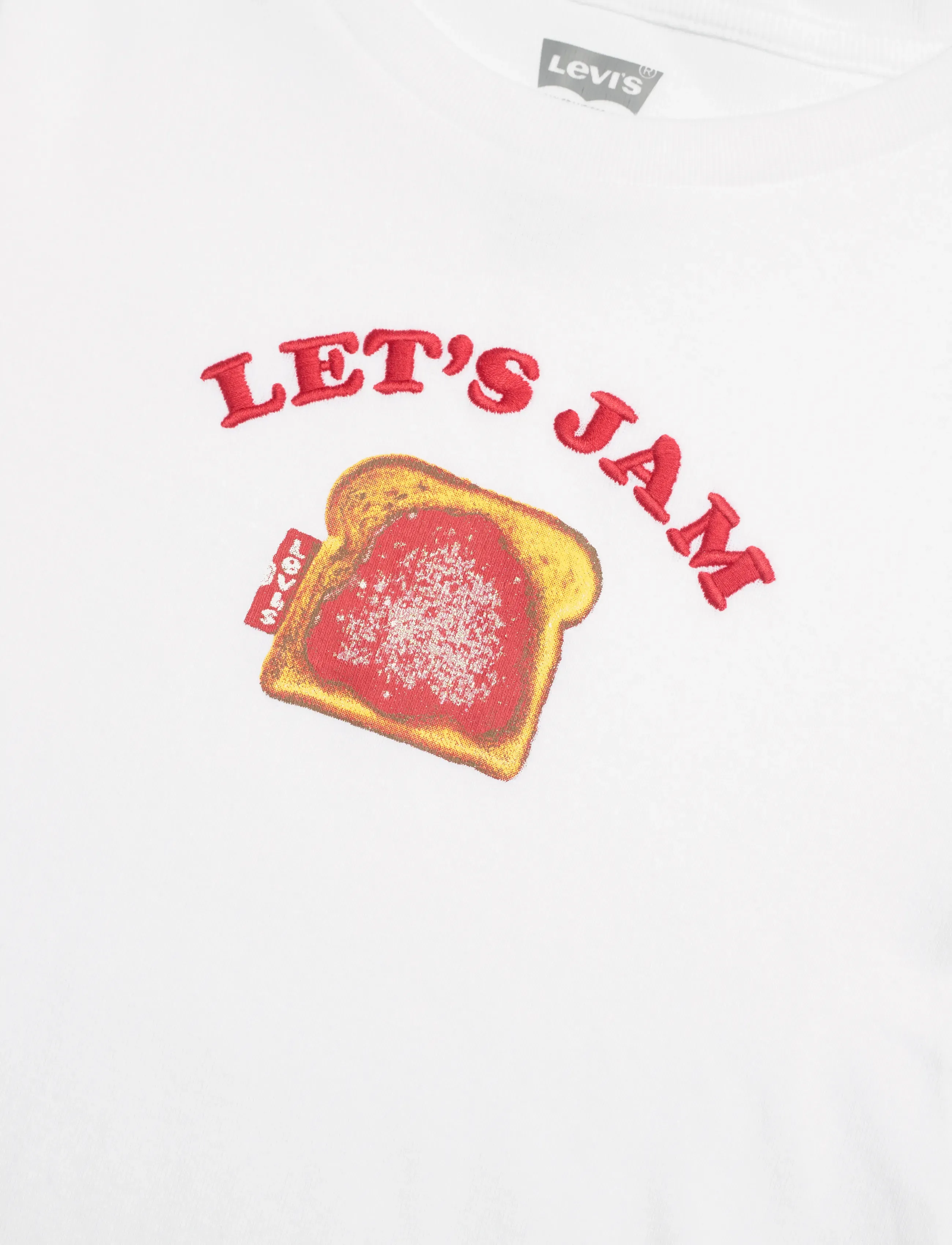 Levi's - Levi's® Ribbed Jam Tee - krótki rękaw - bright white - 2