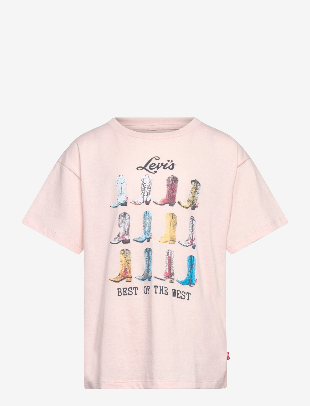Levi's - Levi's® Boots Oversized Tee - lühikeste varrukatega t-särgid - crystal pink - 0
