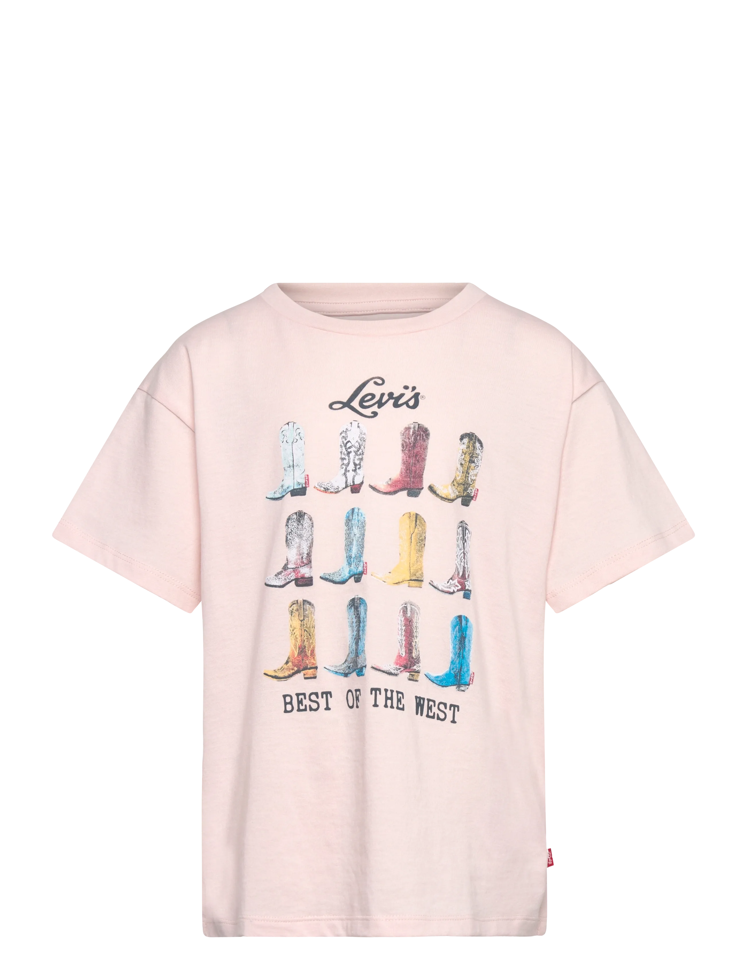 Levi's Levi's® Boots Oversized Tee - Lapsed 98–134 - CRYSTAL PINK / pink/rose