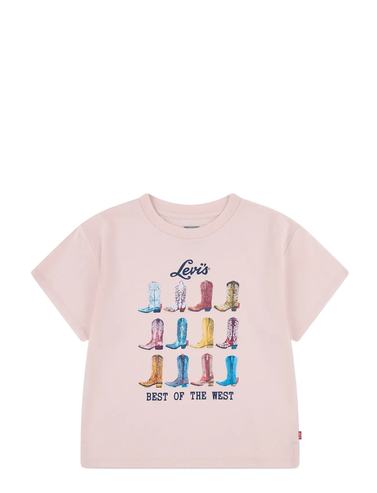 Levi's Levi's® Boots Oversized Tee - Tøj - CRYSTAL PINK / pink/rose