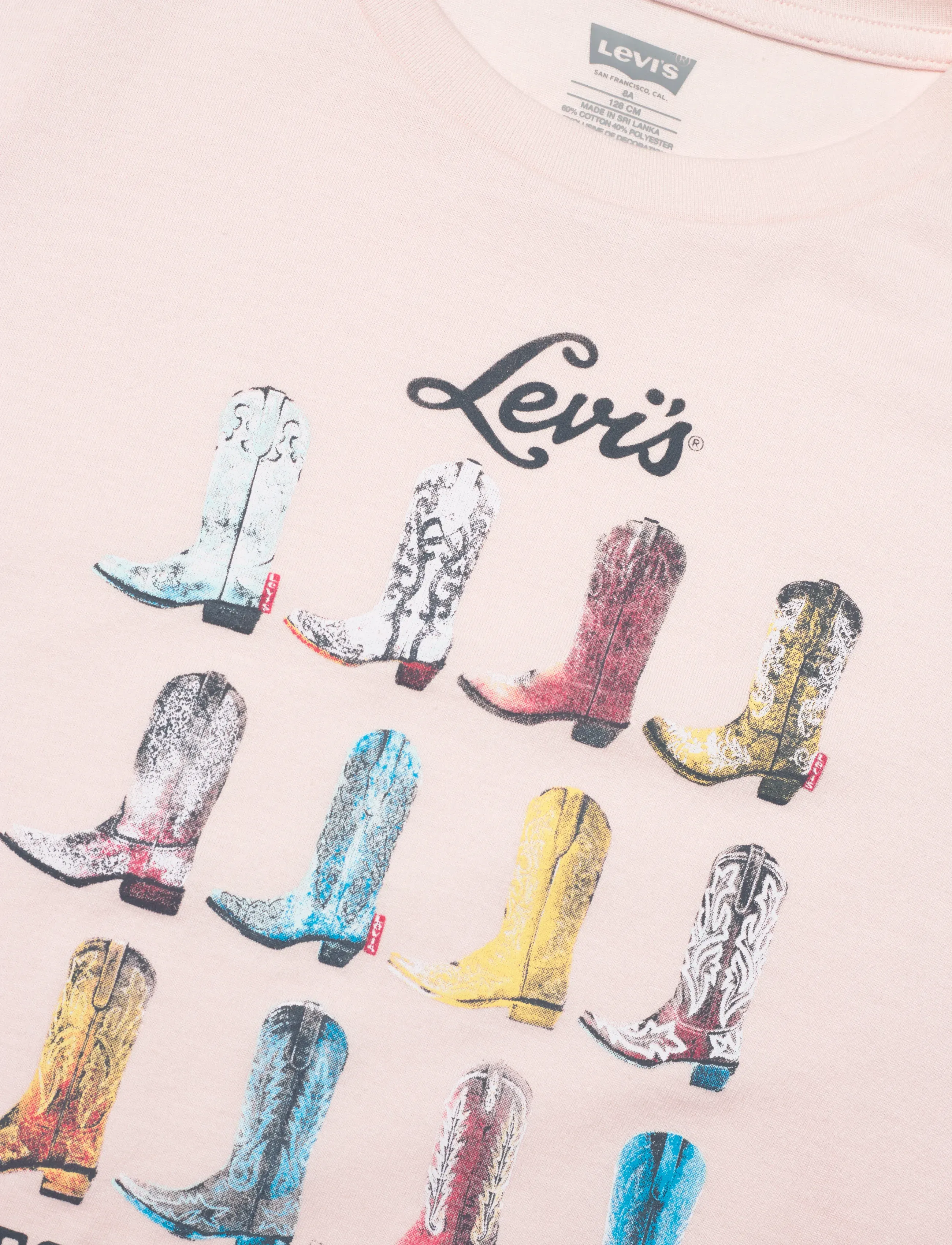 Levi's - Levi's® Boots Oversized Tee - marškinėliai trumpomis rankovėmis - crystal pink - 2