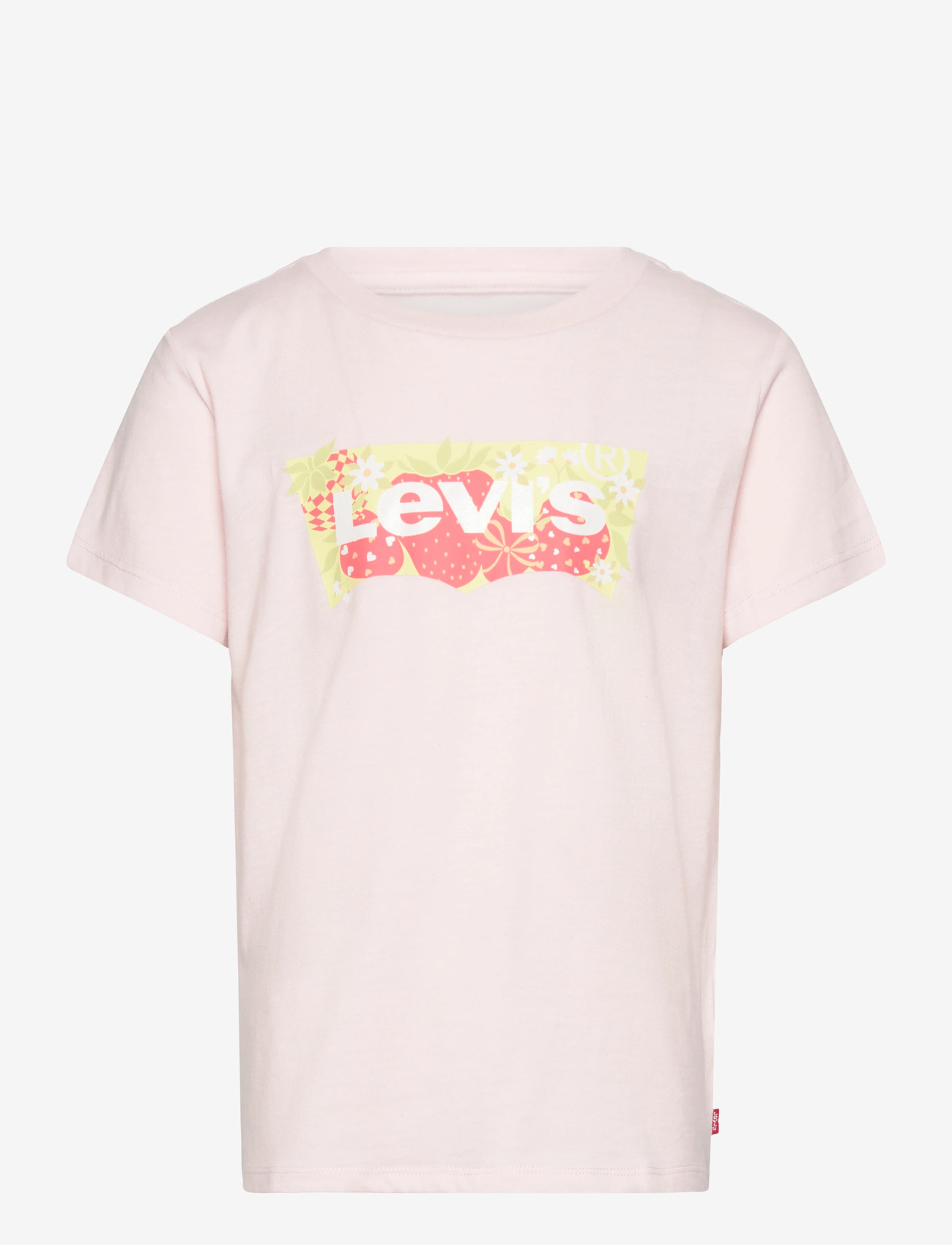 Levi's - Levi's® Strawberry Batwing Tee - kortärmade t-shirts - crystal pink - 0