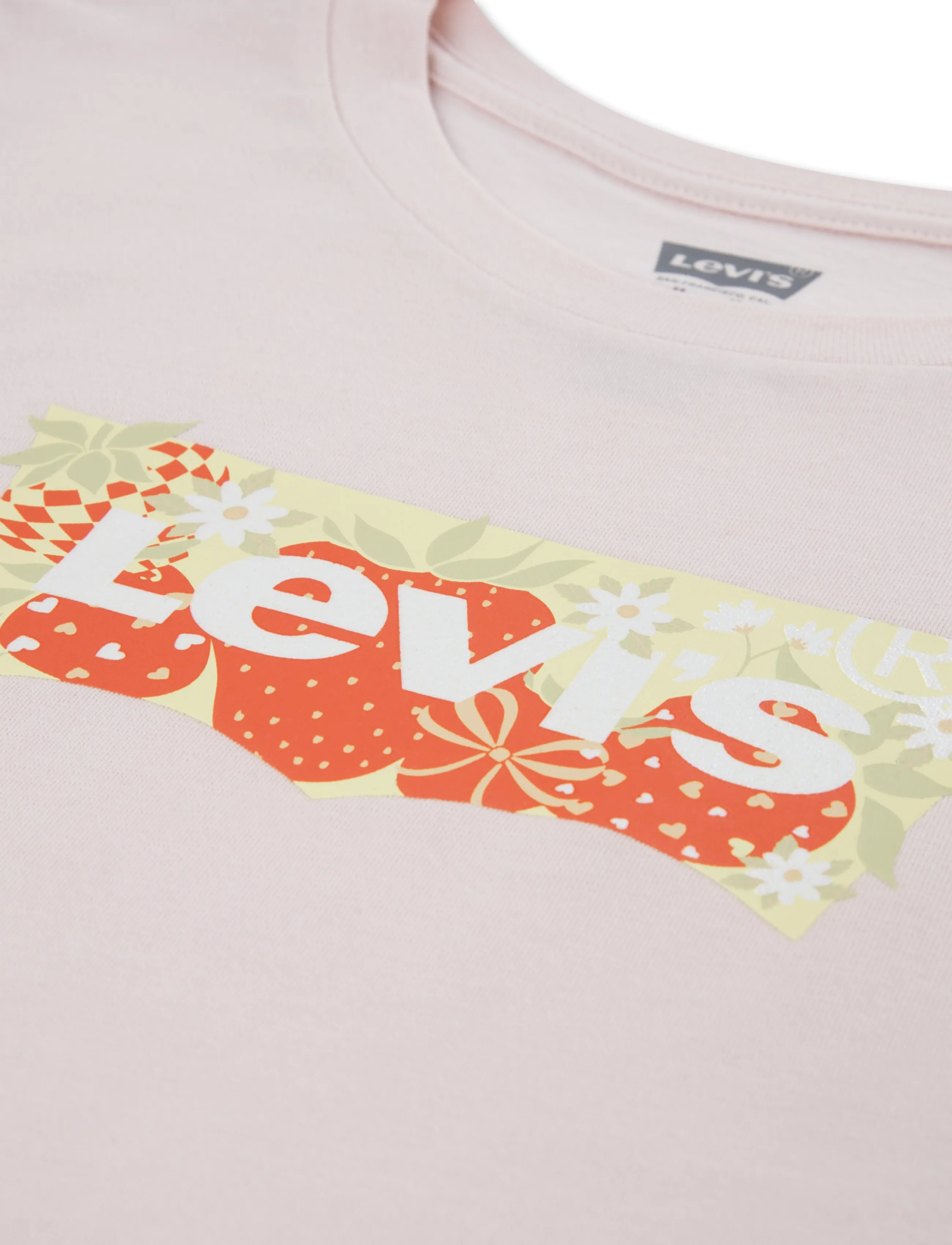 Levi's - Levi's® Strawberry Batwing Tee - kurzärmelige - crystal pink - 2