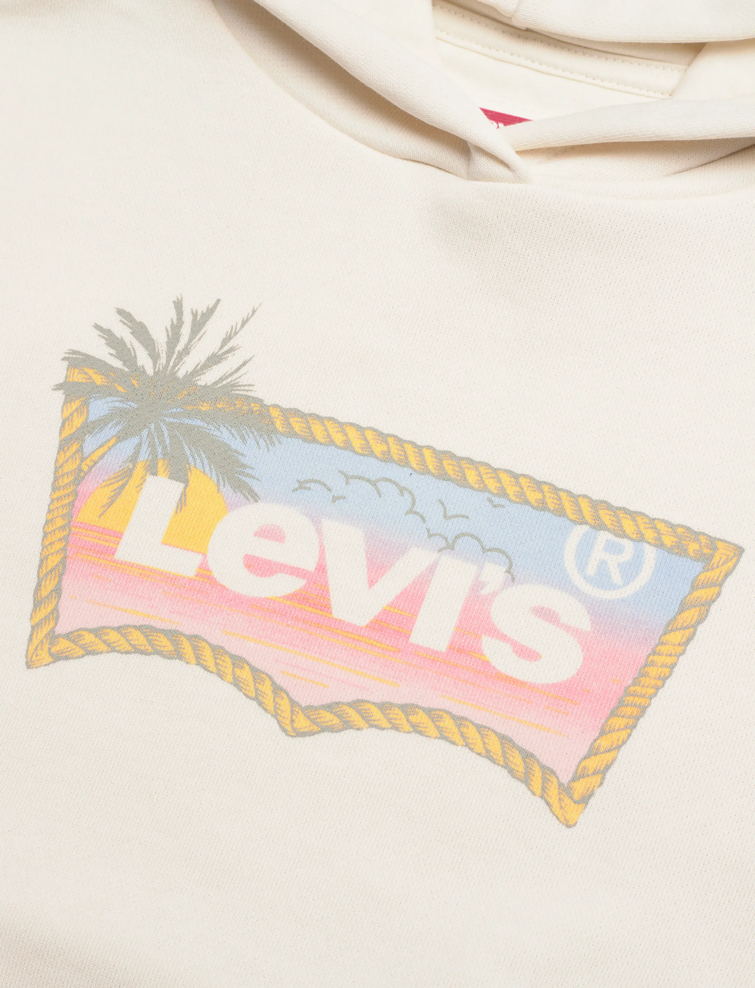 Levi's - Levi's® Ombre Batwing Oversized Hoodie - hoodies - antique white - 2
